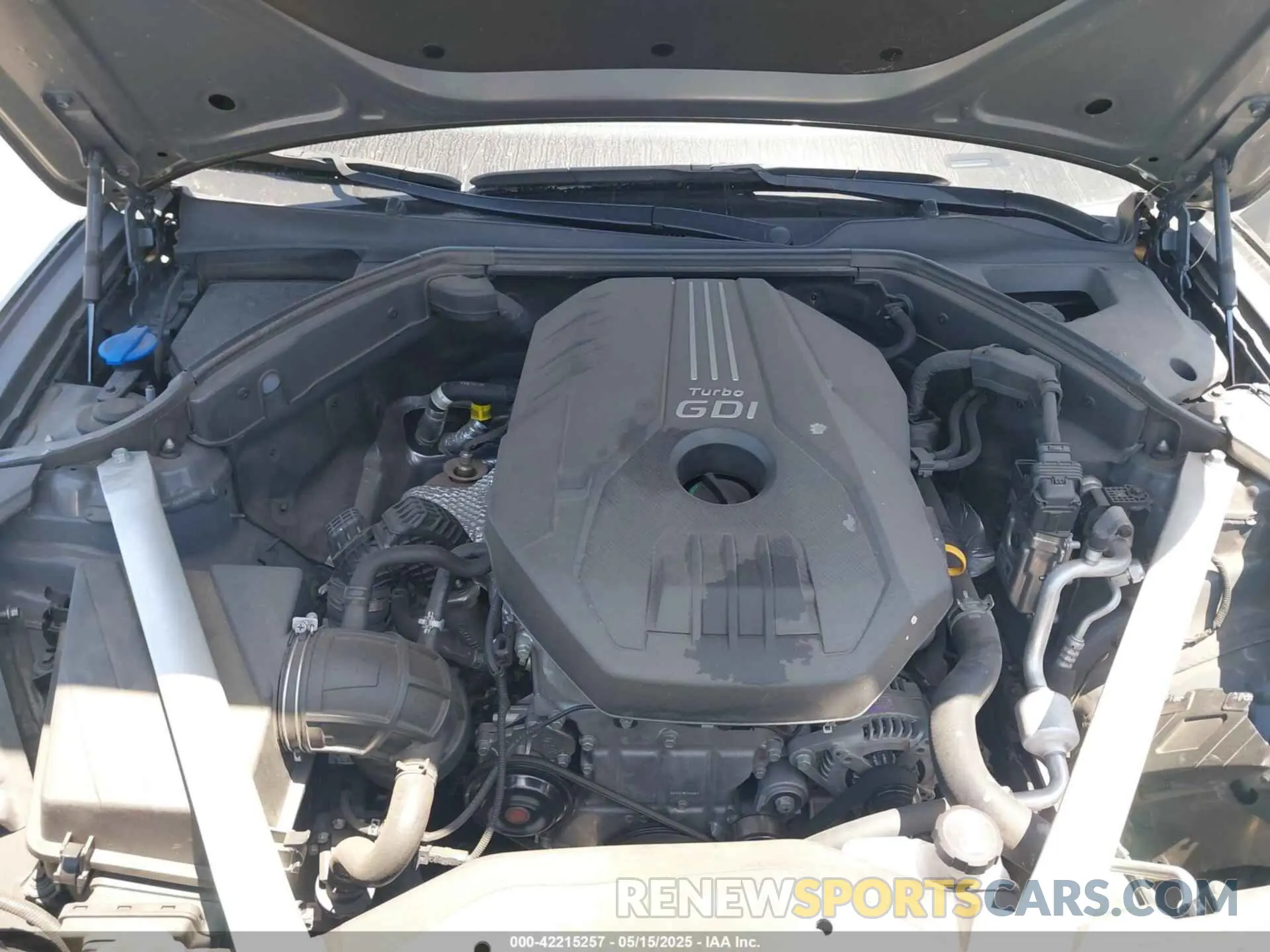 10 Photograph of a damaged car KMTG34TA3PU105279 GENESIS G70 2023