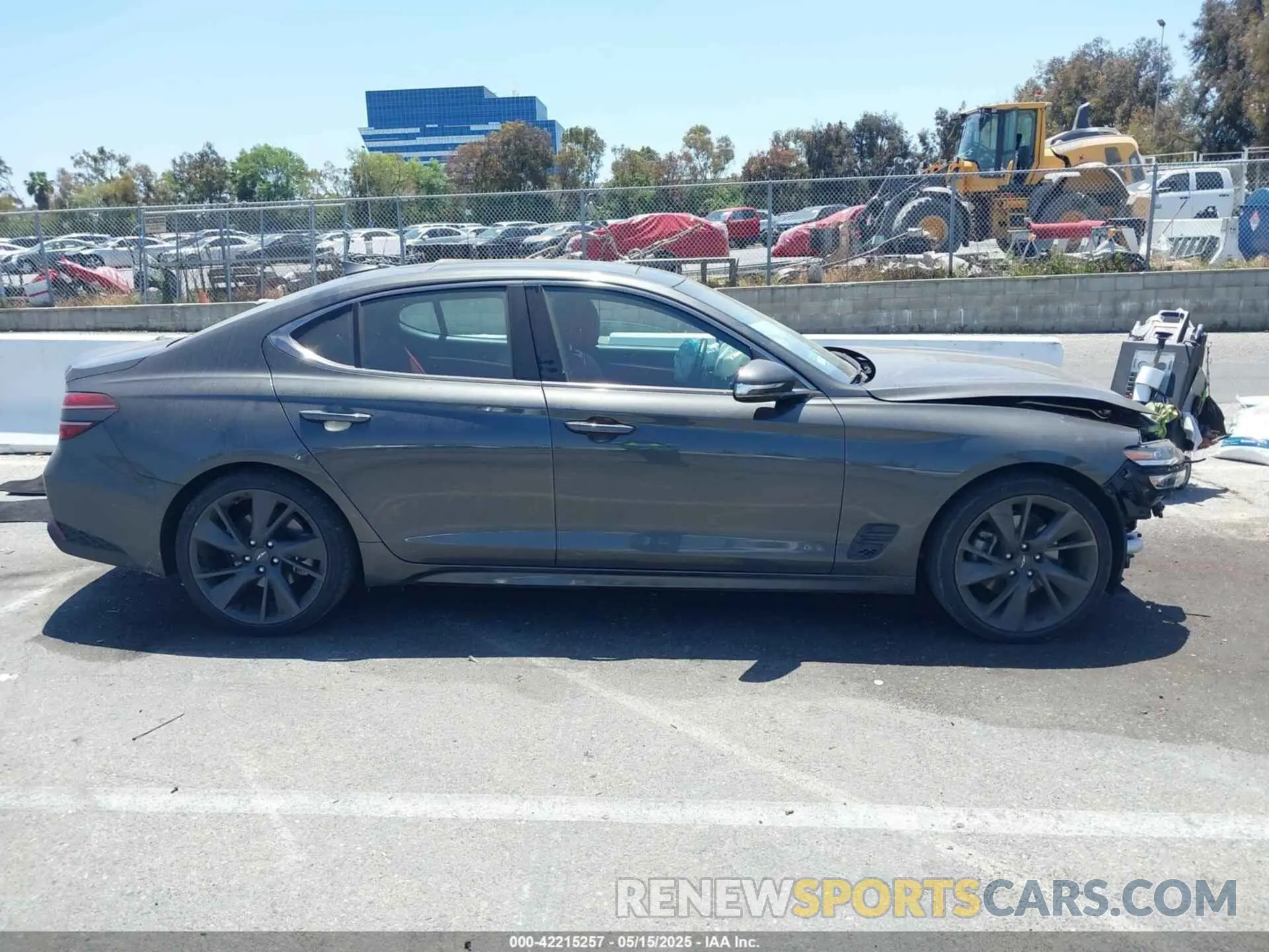 13 Photograph of a damaged car KMTG34TA3PU105279 GENESIS G70 2023