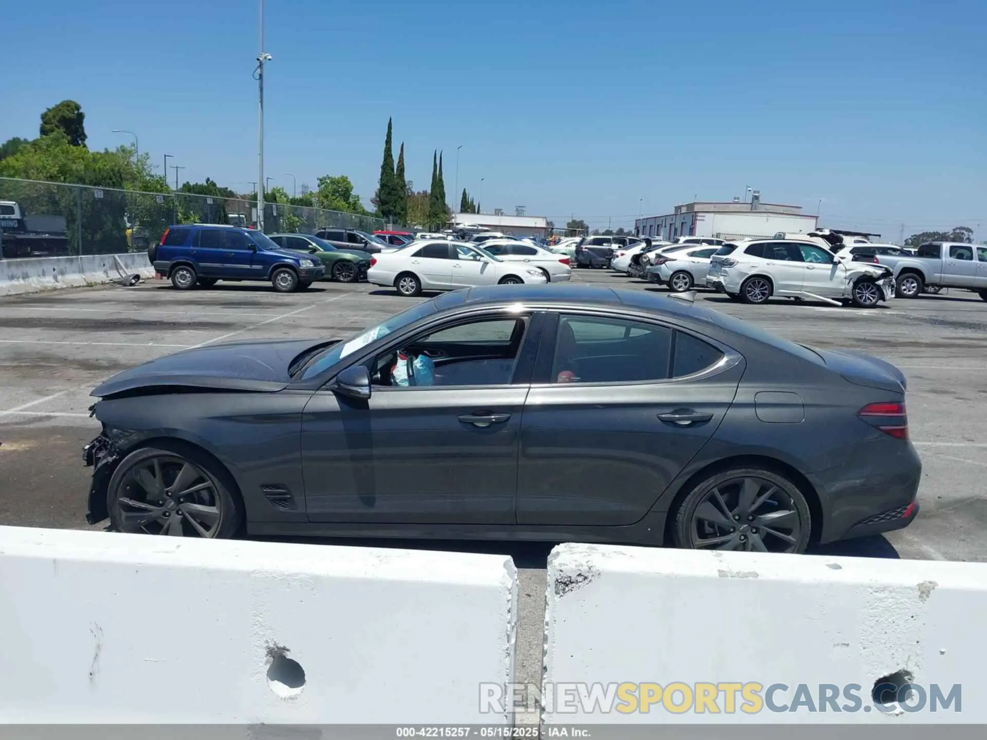 14 Photograph of a damaged car KMTG34TA3PU105279 GENESIS G70 2023
