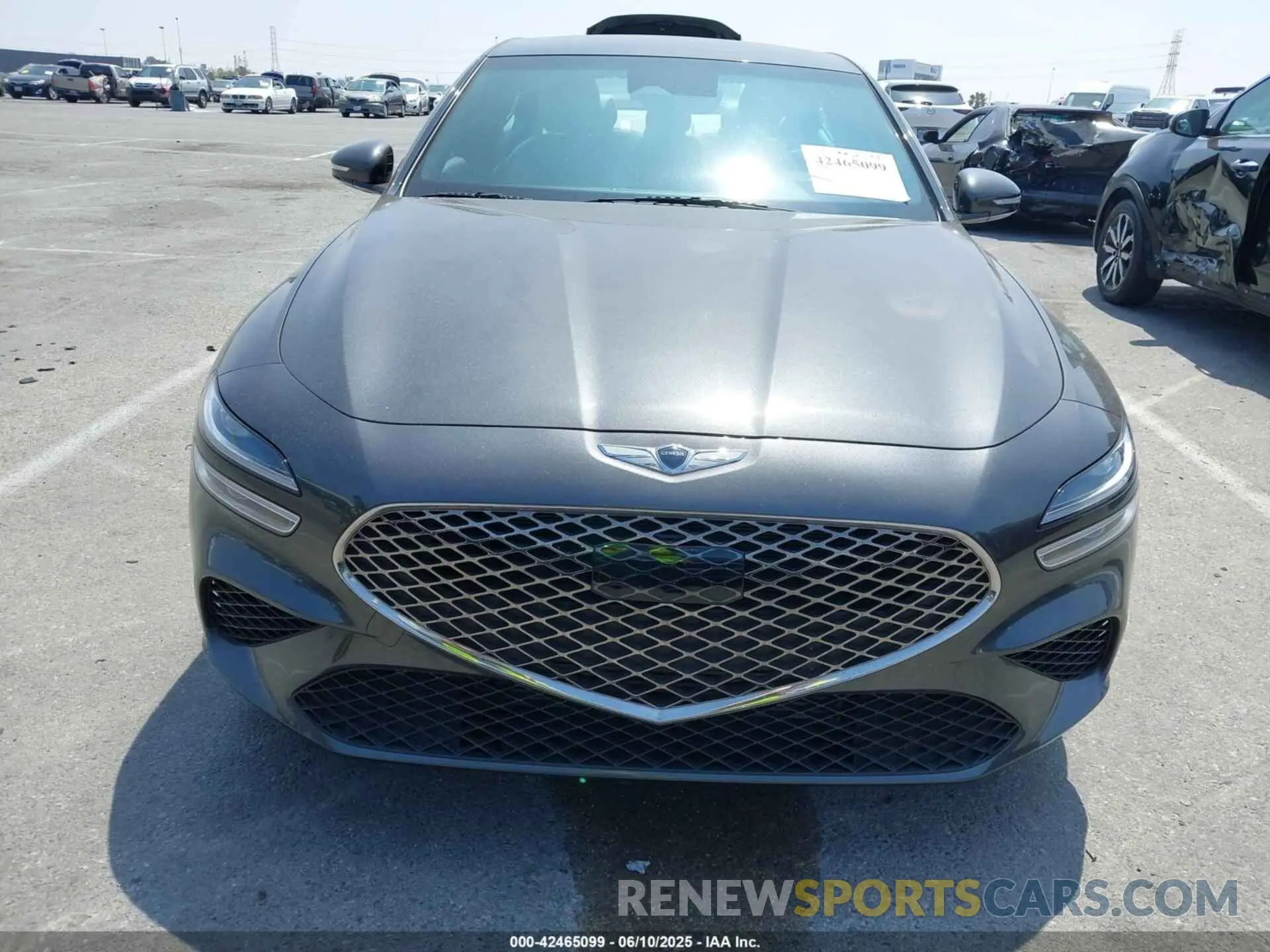 12 Photograph of a damaged car KMTG34TA3PU120669 GENESIS G70 2023