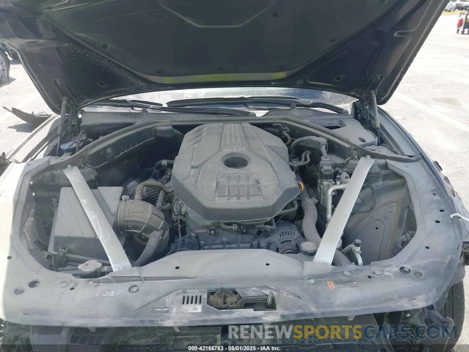 10 Photograph of a damaged car KMTG34TA3PU129713 GENESIS G70 2023
