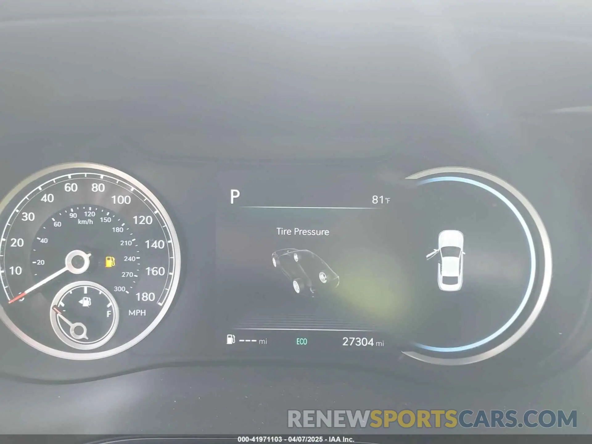 7 Photograph of a damaged car KMTG34TA4PU126965 GENESIS G70 2023