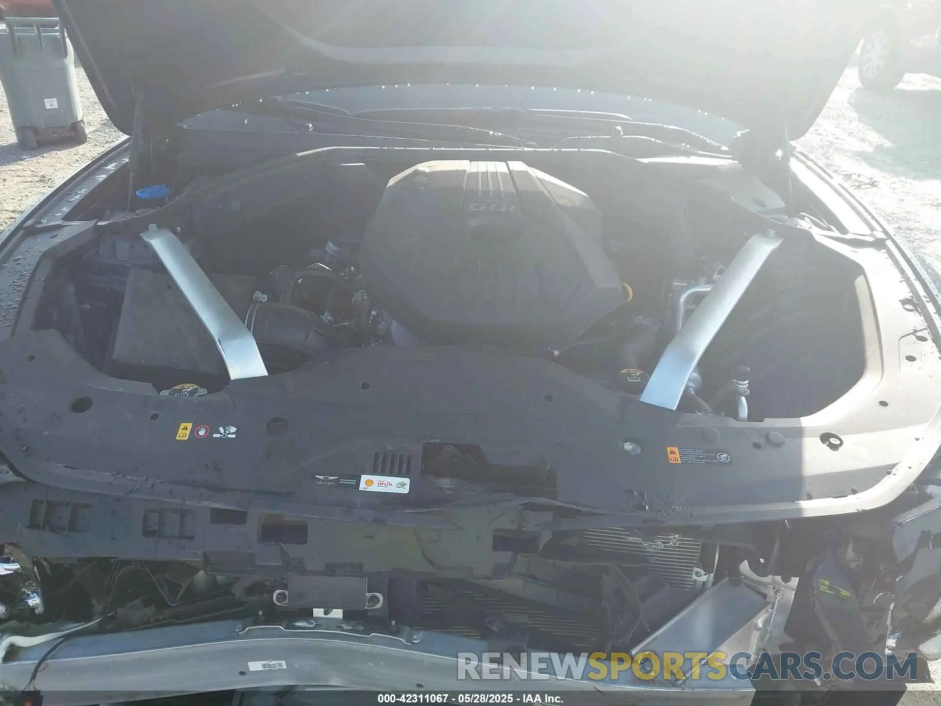 10 Фотография поврежденного автомобиля KMTG34TA5PU111214 GENESIS G70 2023