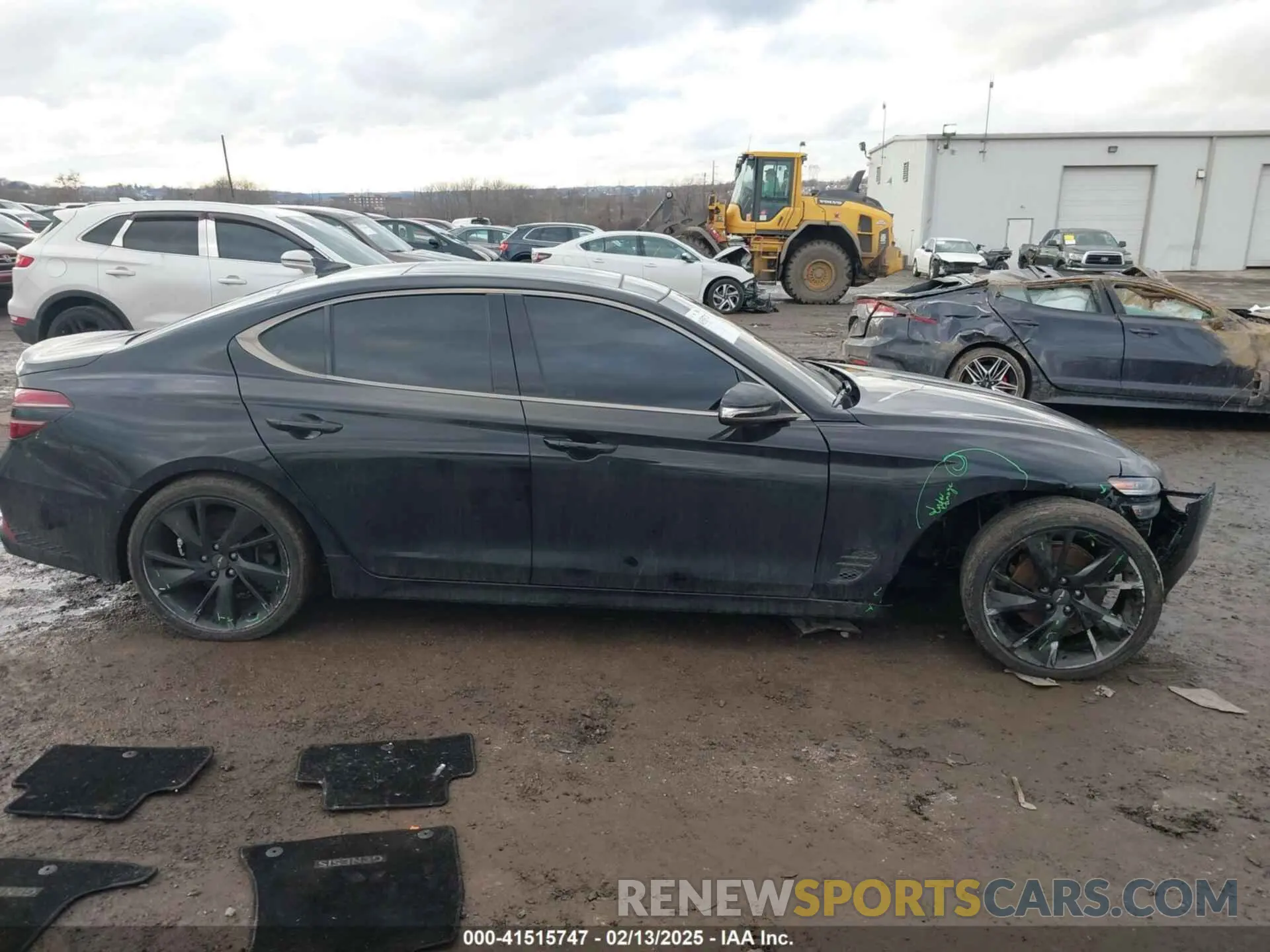 13 Photograph of a damaged car KMTG34TA5PU120298 GENESIS G70 2023