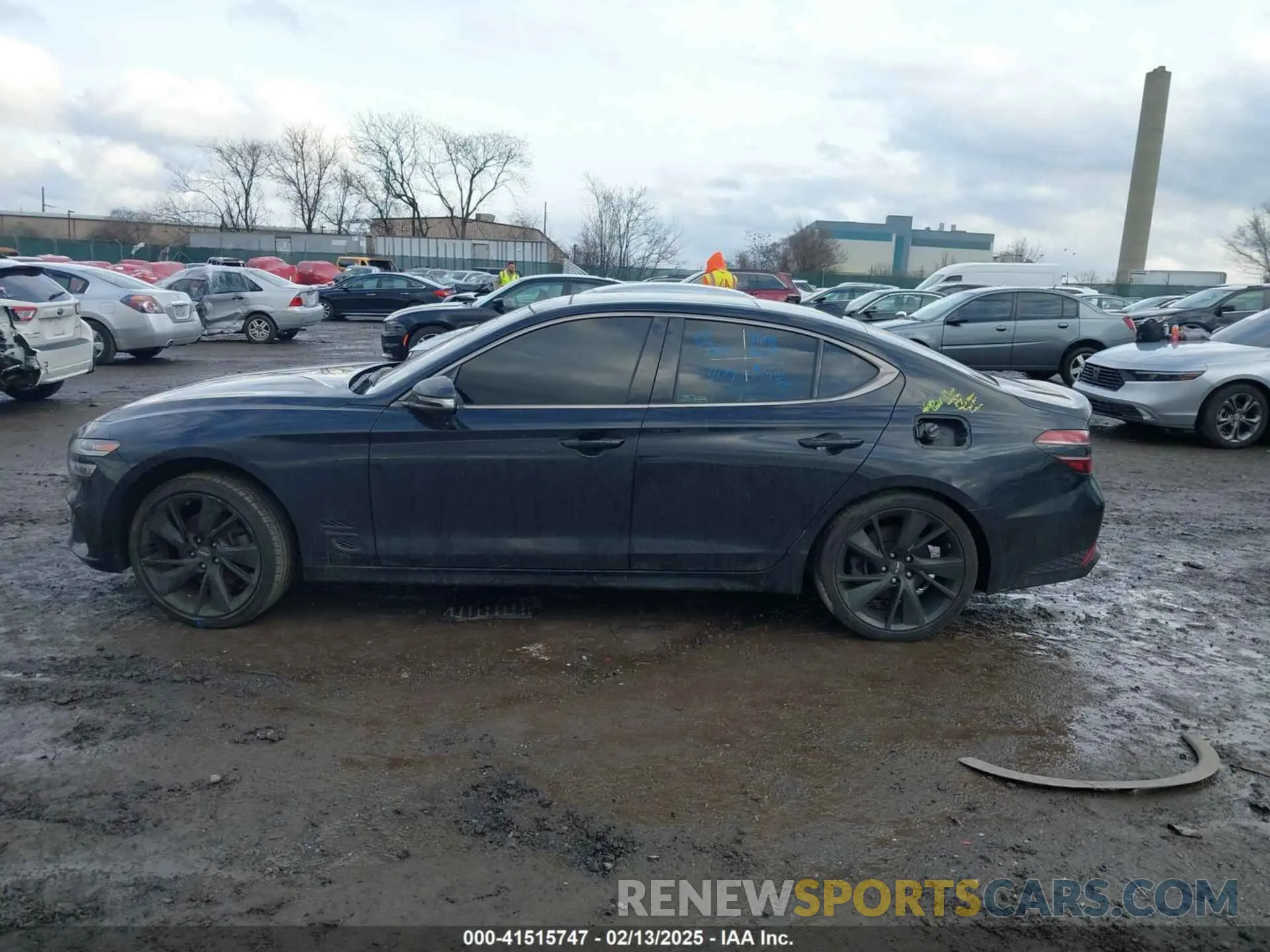 14 Photograph of a damaged car KMTG34TA5PU120298 GENESIS G70 2023