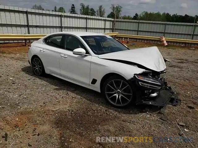 11 Photograph of a damaged car KMTG34TA6PU131925 GENESIS G70 2023