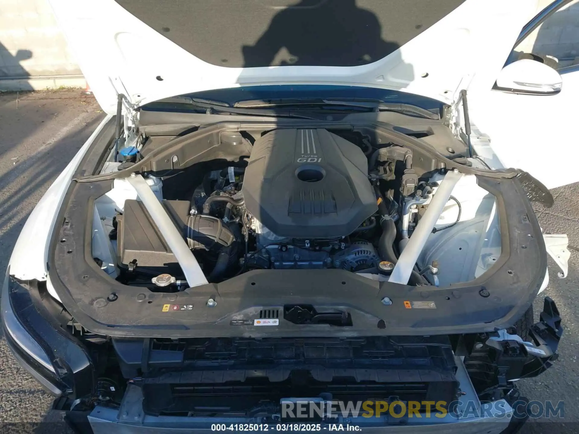 10 Photograph of a damaged car KMTG34TA7PU112073 GENESIS G70 2023