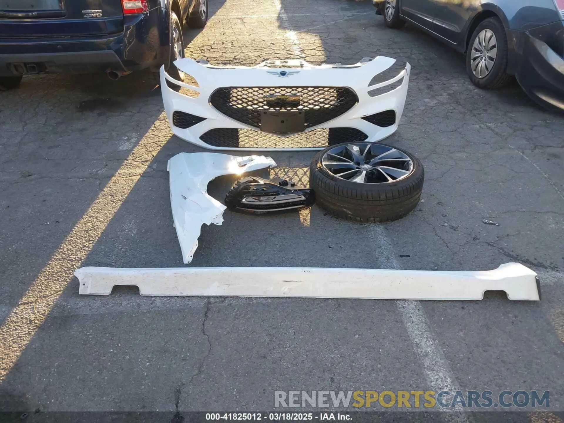 12 Photograph of a damaged car KMTG34TA7PU112073 GENESIS G70 2023