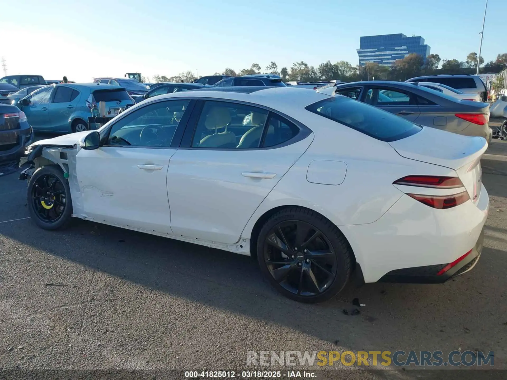 15 Photograph of a damaged car KMTG34TA7PU112073 GENESIS G70 2023