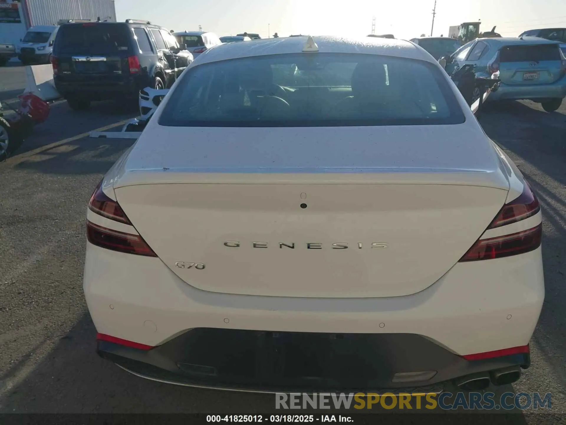 17 Photograph of a damaged car KMTG34TA7PU112073 GENESIS G70 2023