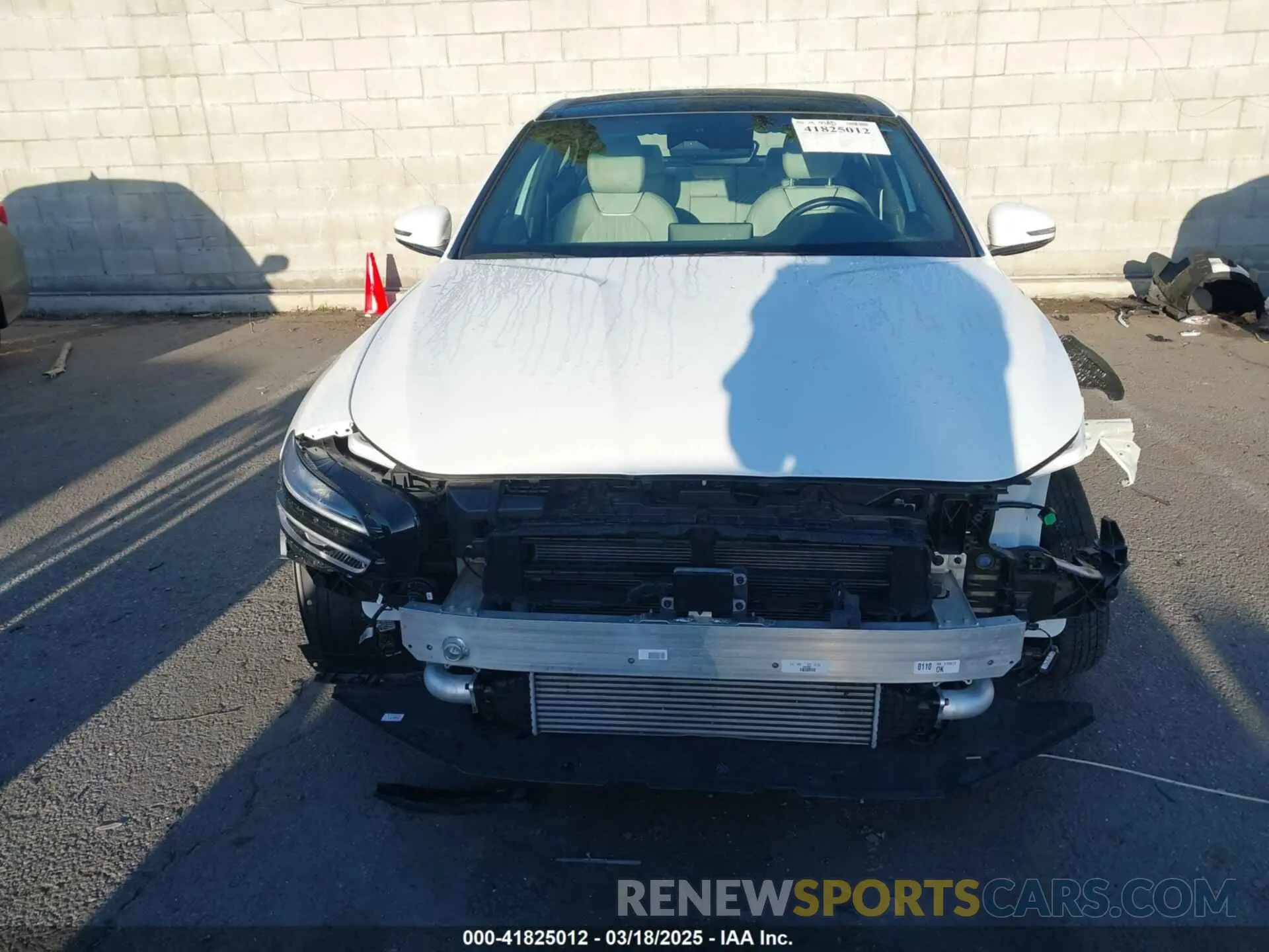 6 Photograph of a damaged car KMTG34TA7PU112073 GENESIS G70 2023
