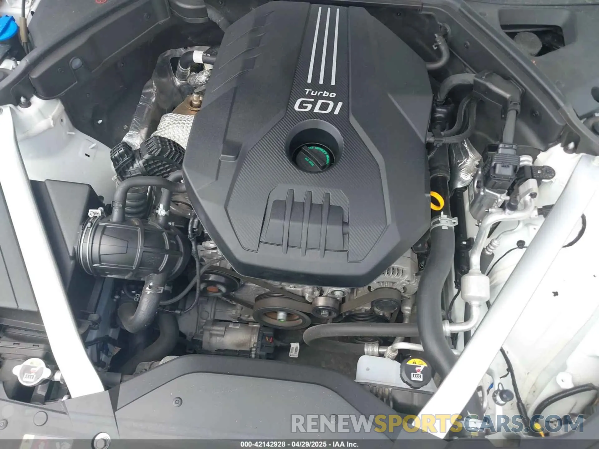 10 Photograph of a damaged car KMTG34TA7PU131917 GENESIS G70 2023