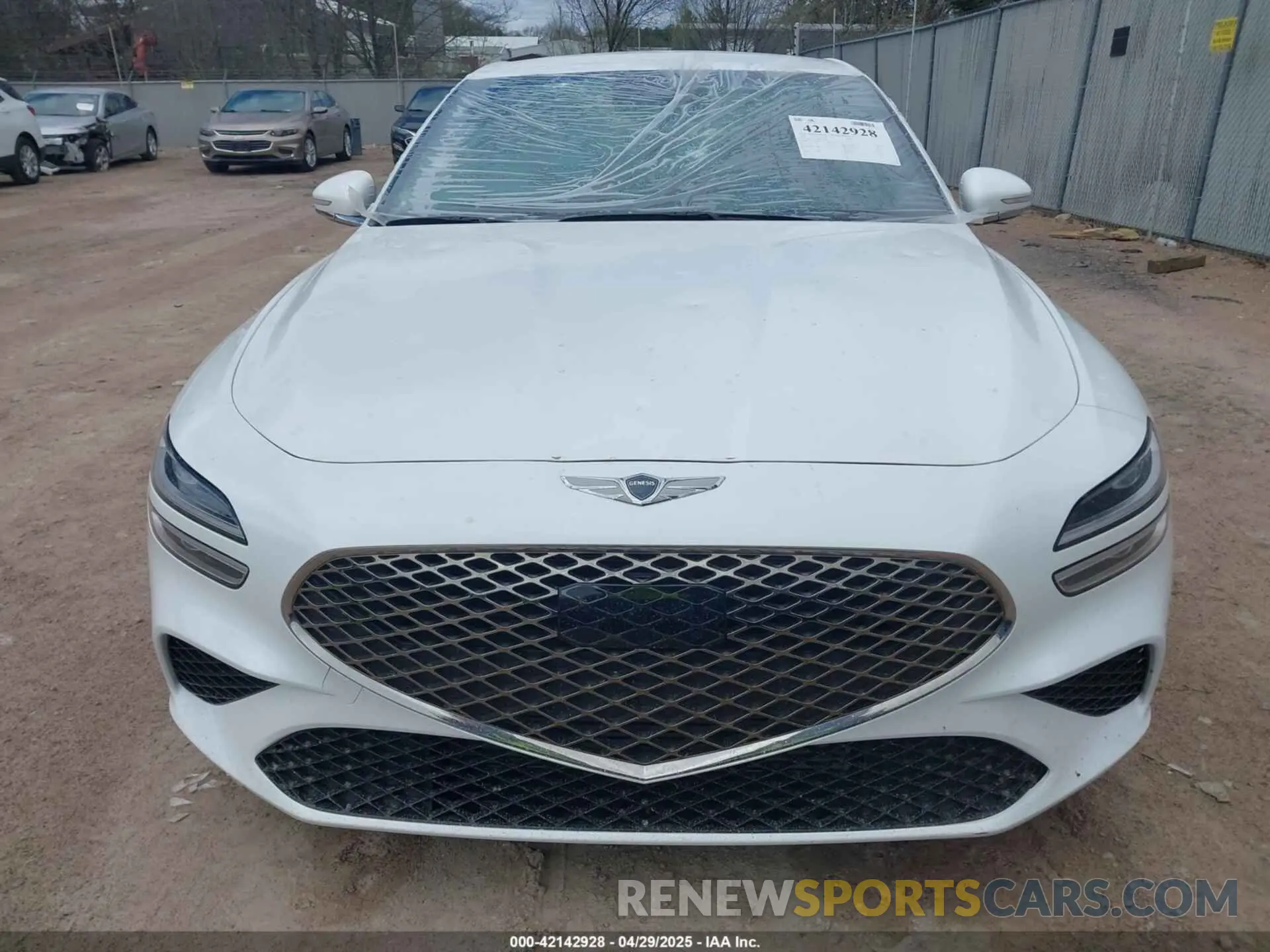 12 Photograph of a damaged car KMTG34TA7PU131917 GENESIS G70 2023