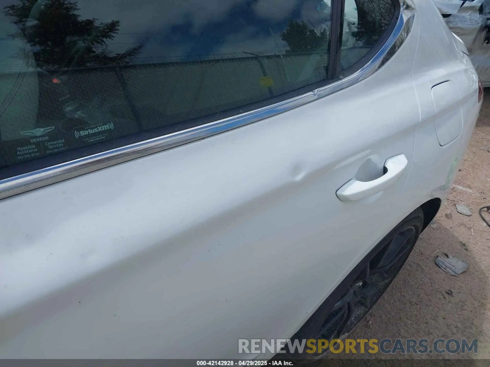 21 Photograph of a damaged car KMTG34TA7PU131917 GENESIS G70 2023