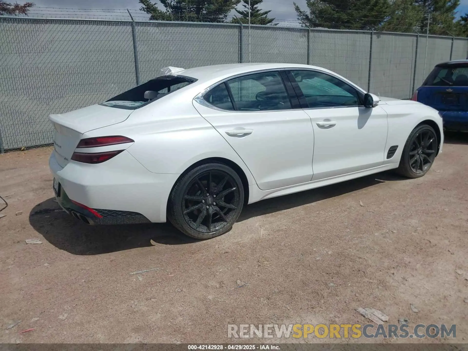 4 Photograph of a damaged car KMTG34TA7PU131917 GENESIS G70 2023