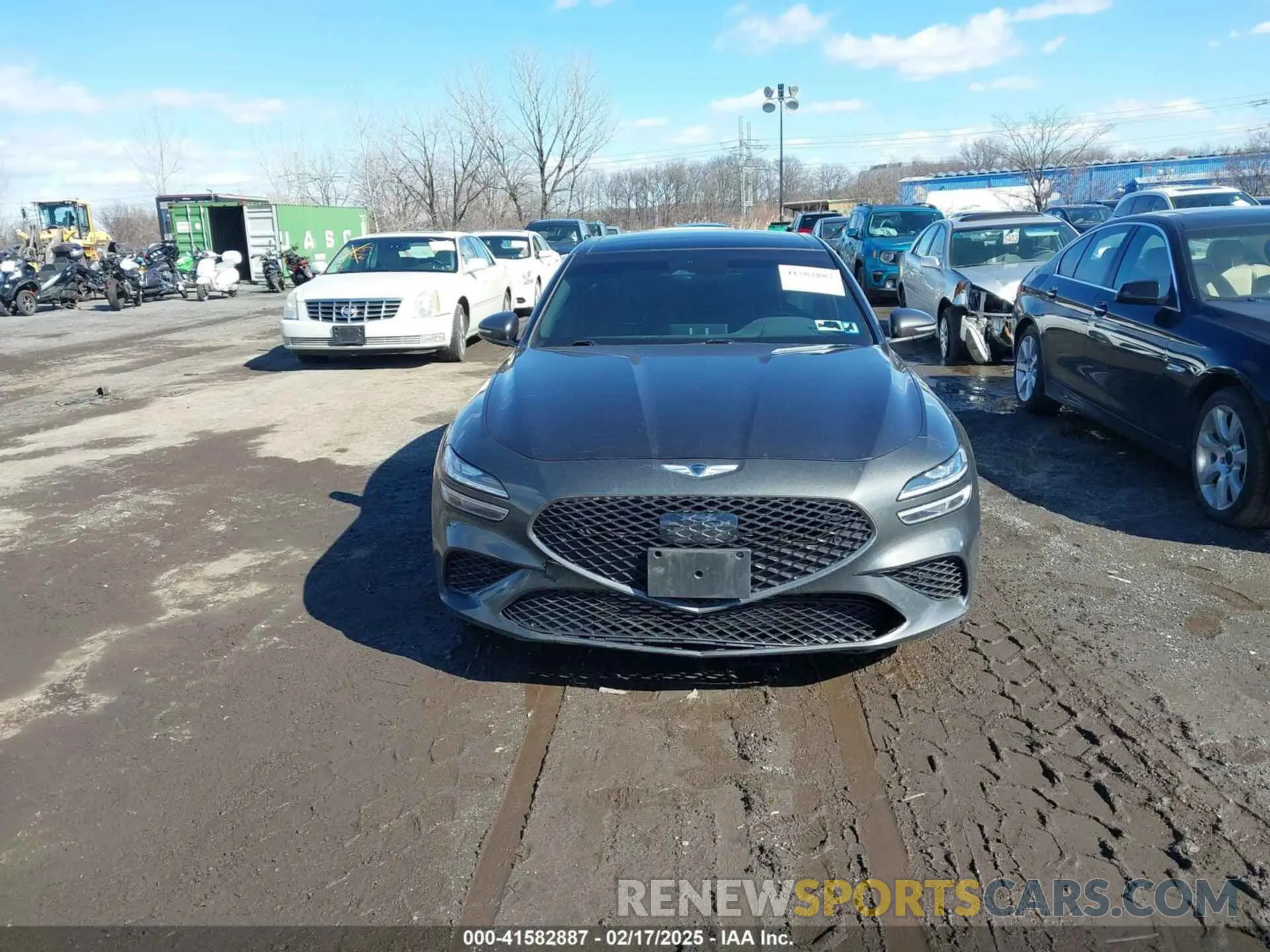 12 Фотография поврежденного автомобиля KMTG34TA9PU109174 GENESIS G70 2023