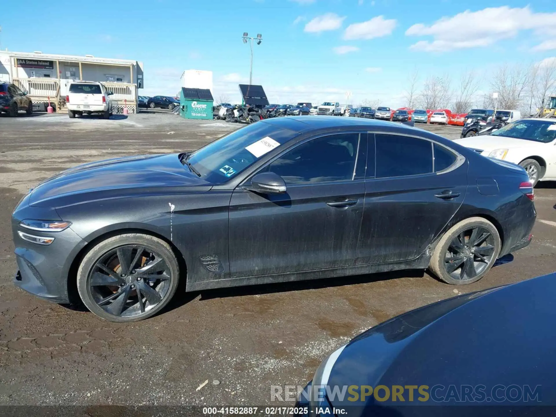14 Фотография поврежденного автомобиля KMTG34TA9PU109174 GENESIS G70 2023