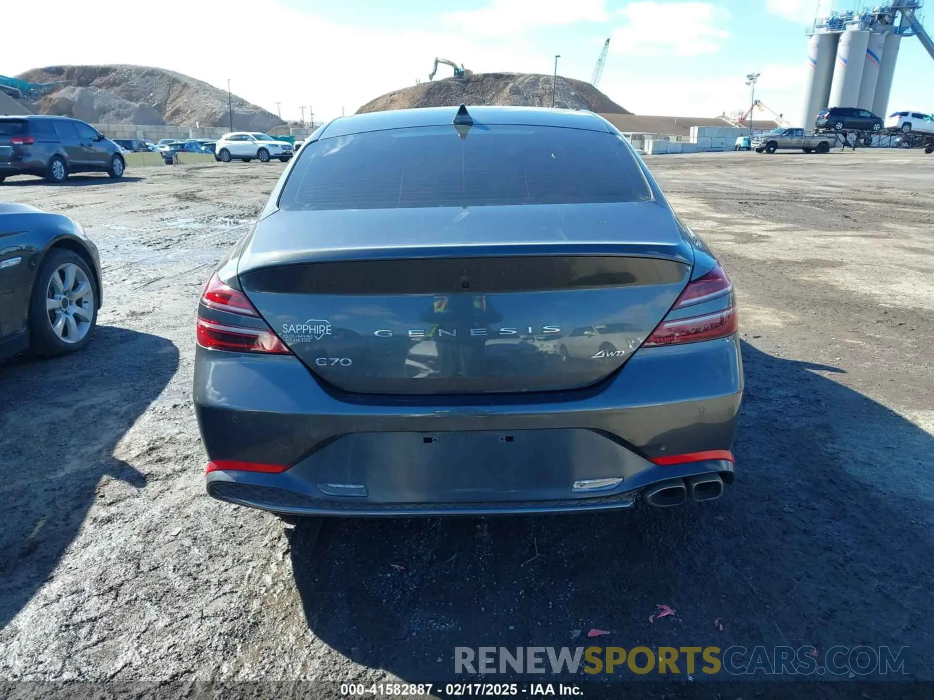 16 Фотография поврежденного автомобиля KMTG34TA9PU109174 GENESIS G70 2023