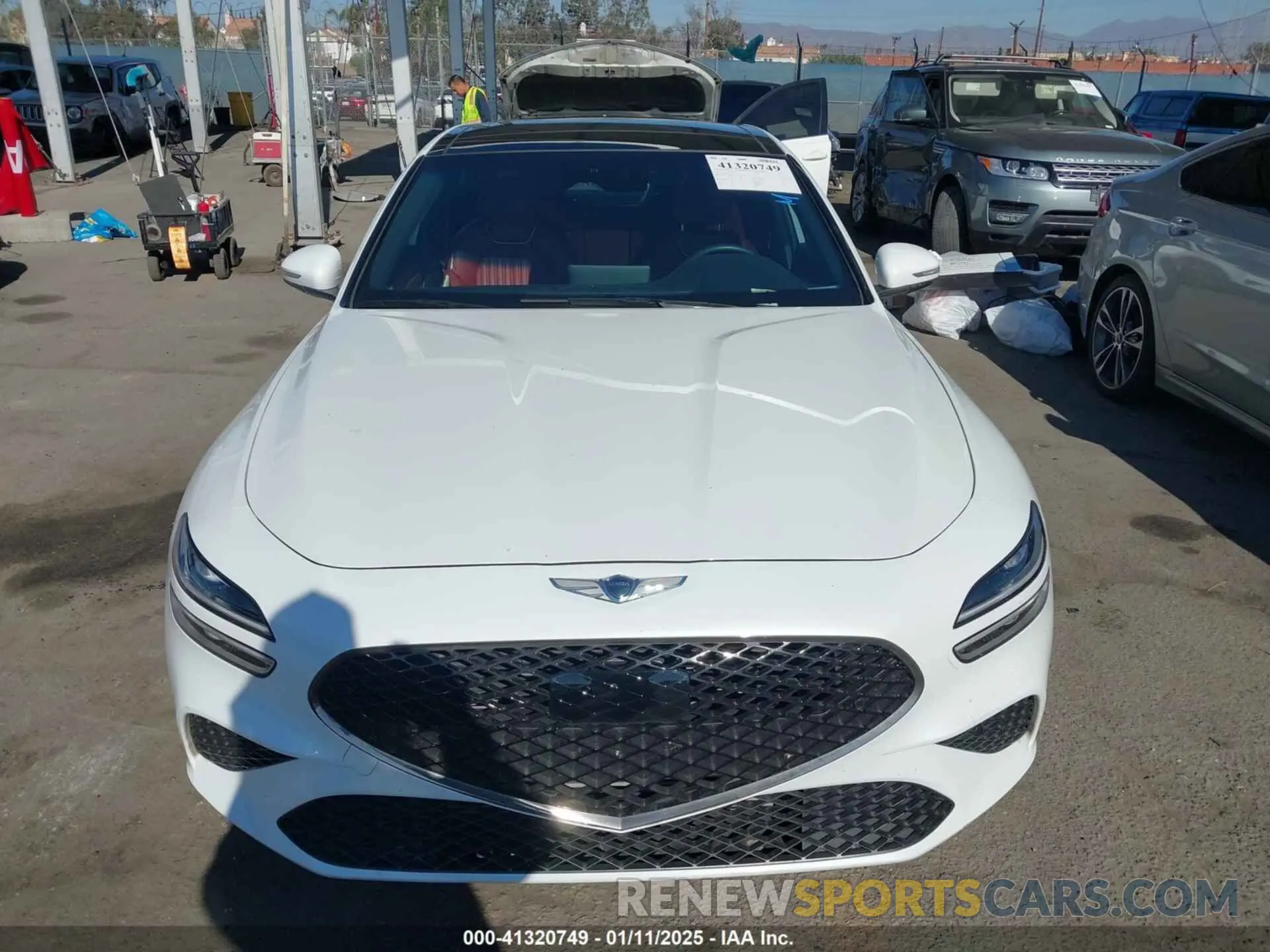 12 Photograph of a damaged car KMTG34TAXPU112861 GENESIS G70 2023
