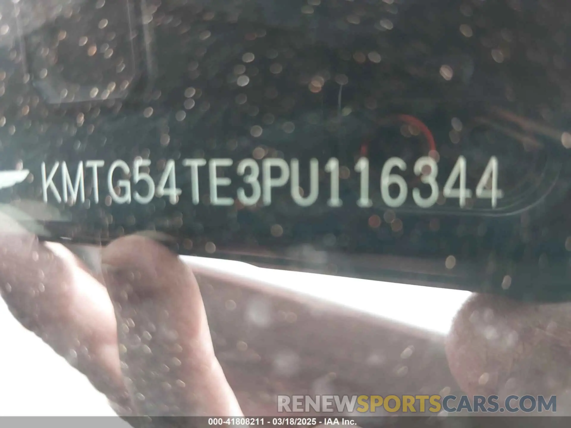 9 Photograph of a damaged car KMTG54TE3PU116344 GENESIS G70 2023