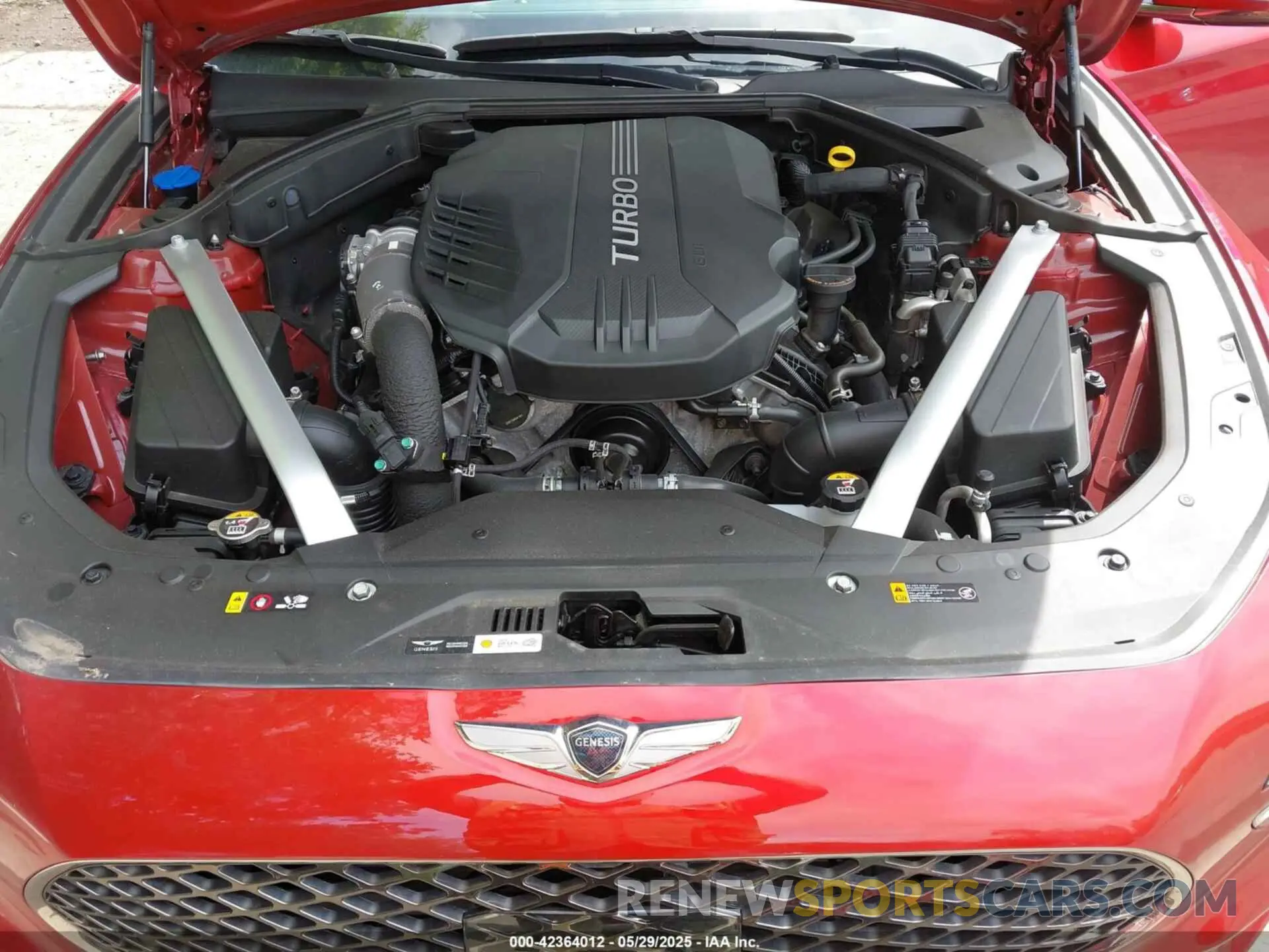 10 Photograph of a damaged car KMTG54TE5PU120847 GENESIS G70 2023