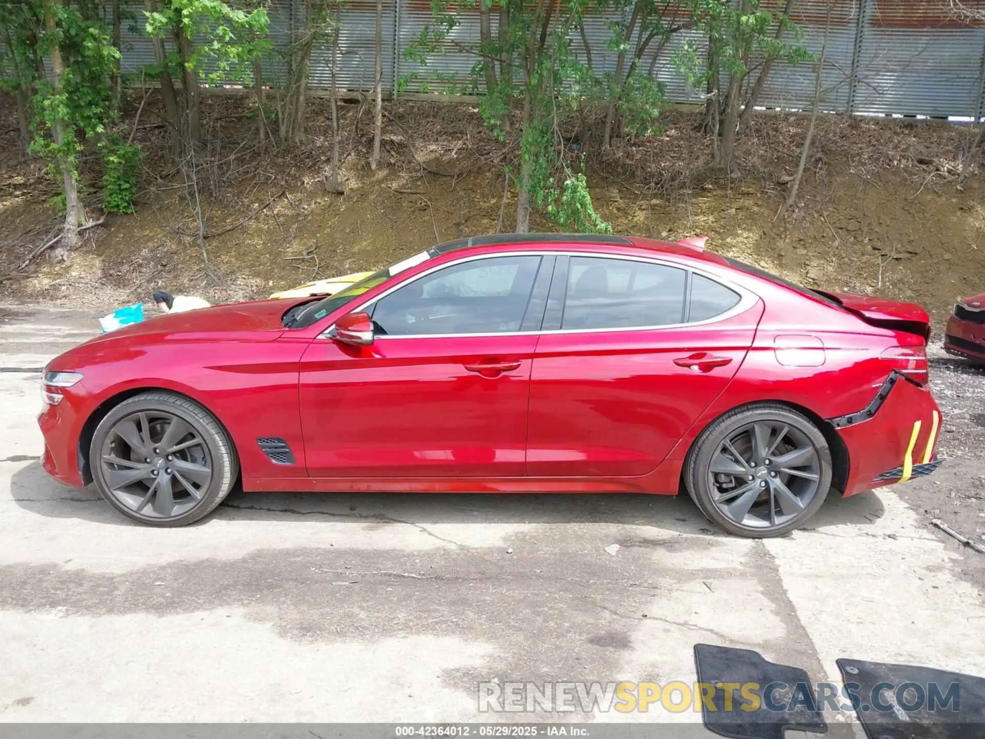 14 Photograph of a damaged car KMTG54TE5PU120847 GENESIS G70 2023