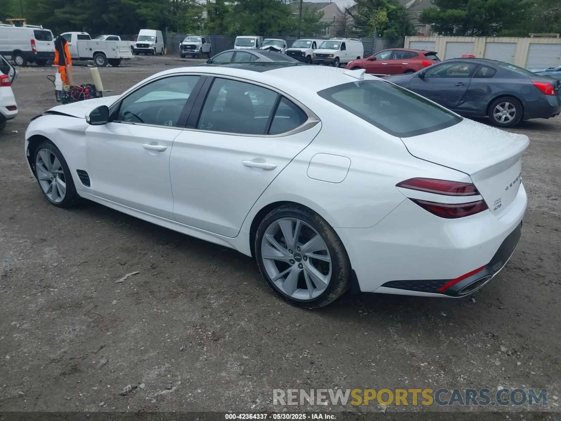 3 Photograph of a damaged car KMTG54TE5PU135106 GENESIS G70 2023