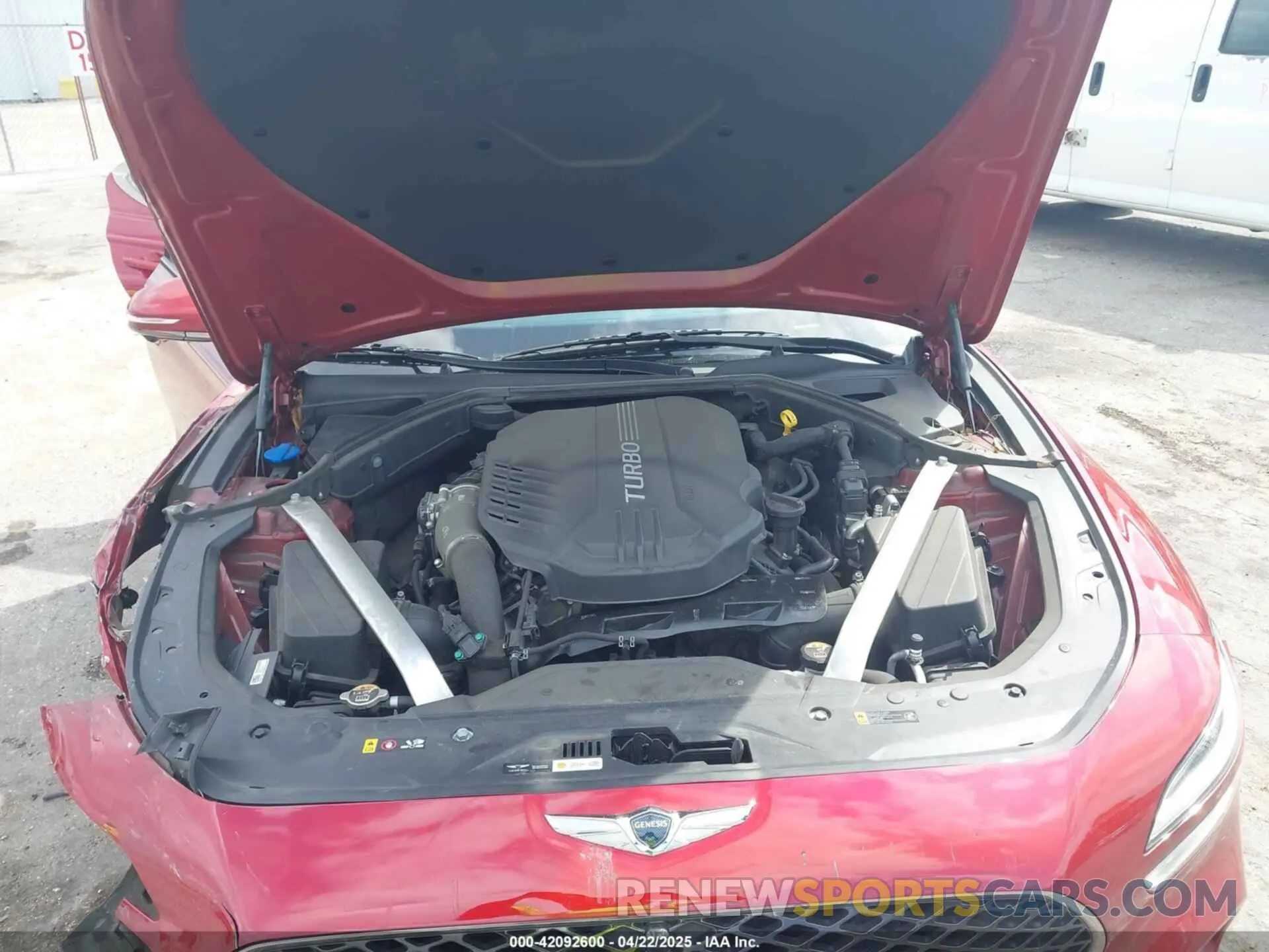10 Фотография поврежденного автомобиля KMTG54TE8PU108661 GENESIS G70 2023