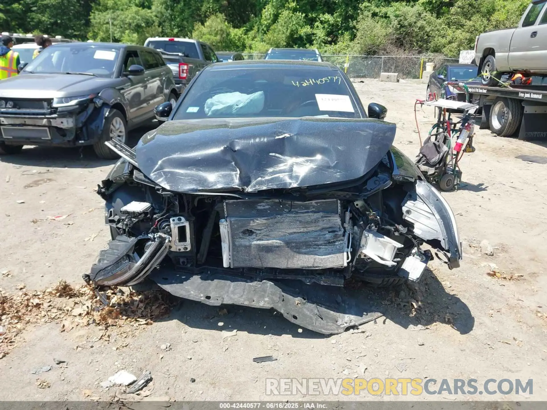 12 Photograph of a damaged car KMTG34SC8RU138218 GENESIS G70 2024