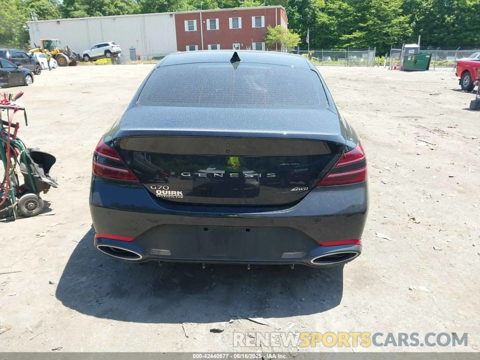 16 Photograph of a damaged car KMTG34SC8RU138218 GENESIS G70 2024