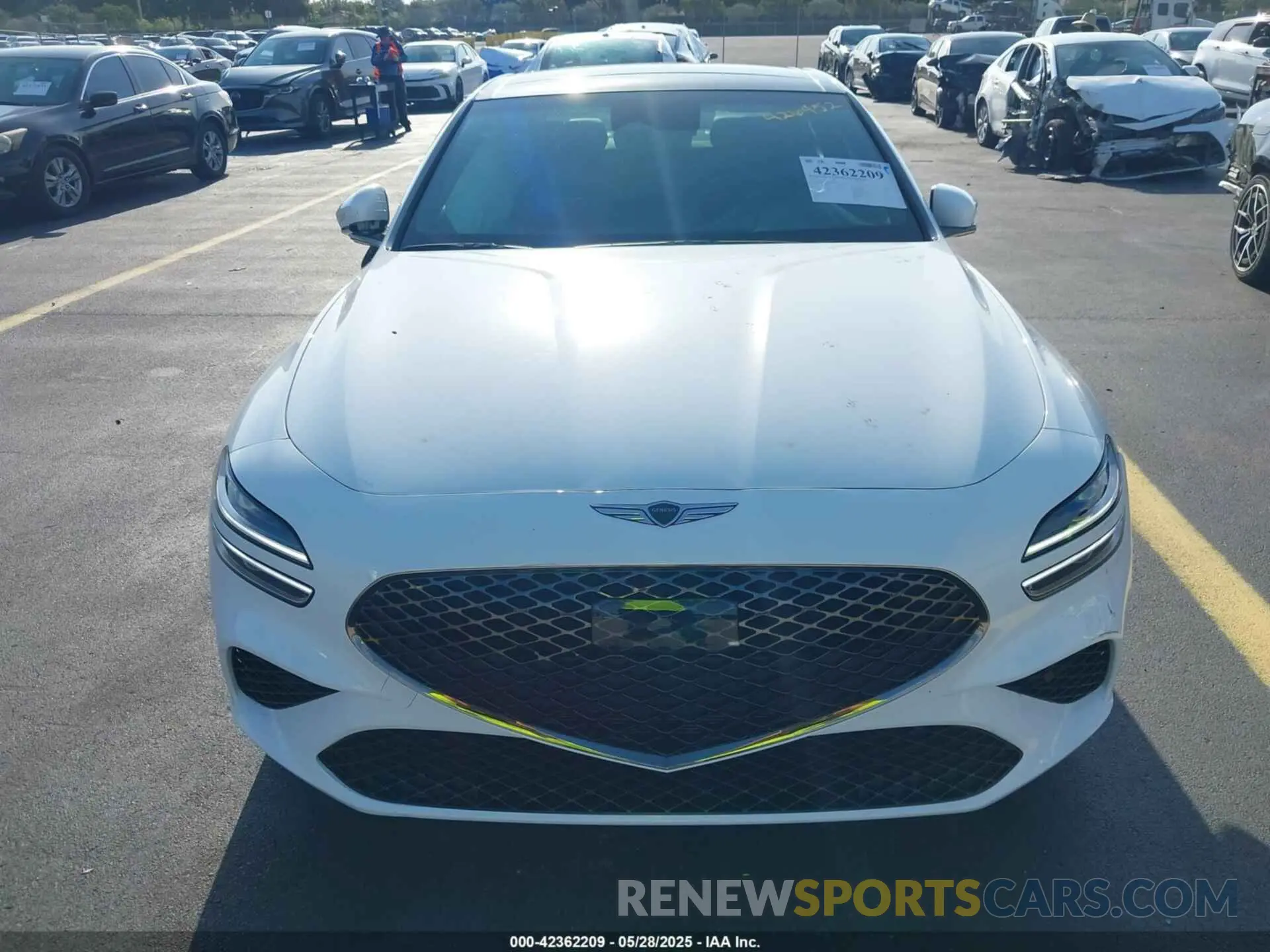 12 Photograph of a damaged car KMTG34SC9RU136400 GENESIS G70 2024