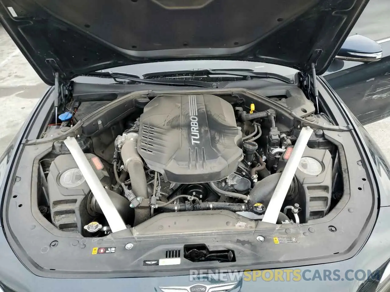11 Фотография поврежденного автомобиля KMTG54SE2RU137450 GENESIS G70 2024