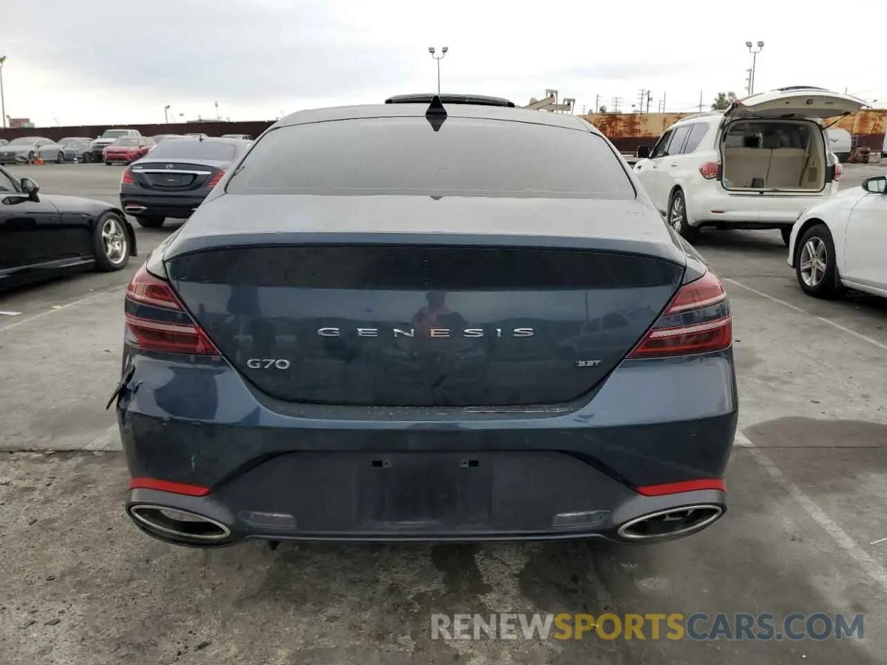 6 Фотография поврежденного автомобиля KMTG54SE2RU137450 GENESIS G70 2024