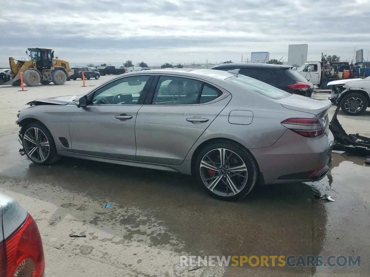 2 Фотография поврежденного автомобиля KMTG54SE8RU138988 GENESIS G70 2024