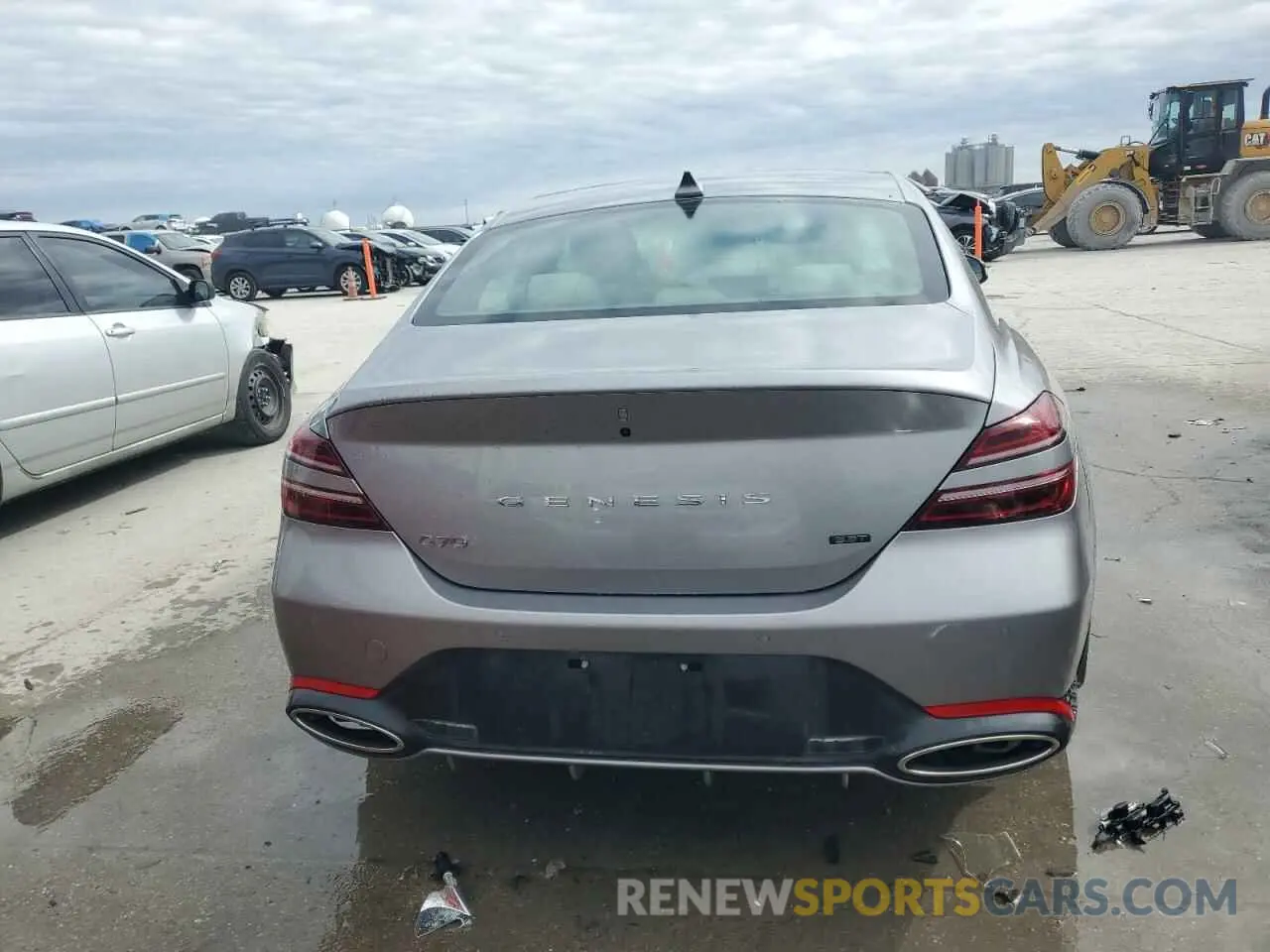 6 Фотография поврежденного автомобиля KMTG54SE8RU138988 GENESIS G70 2024