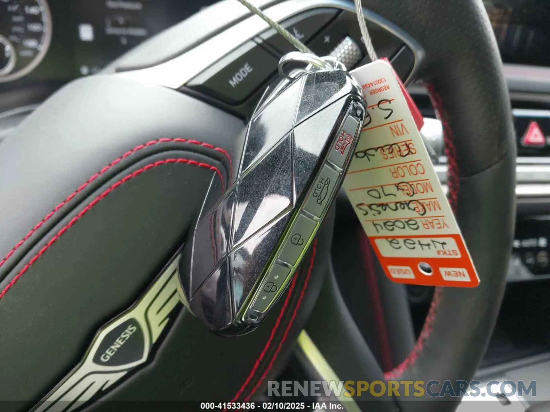11 Photograph of a damaged car KMTG54SEXRU136109 GENESIS G70 2024