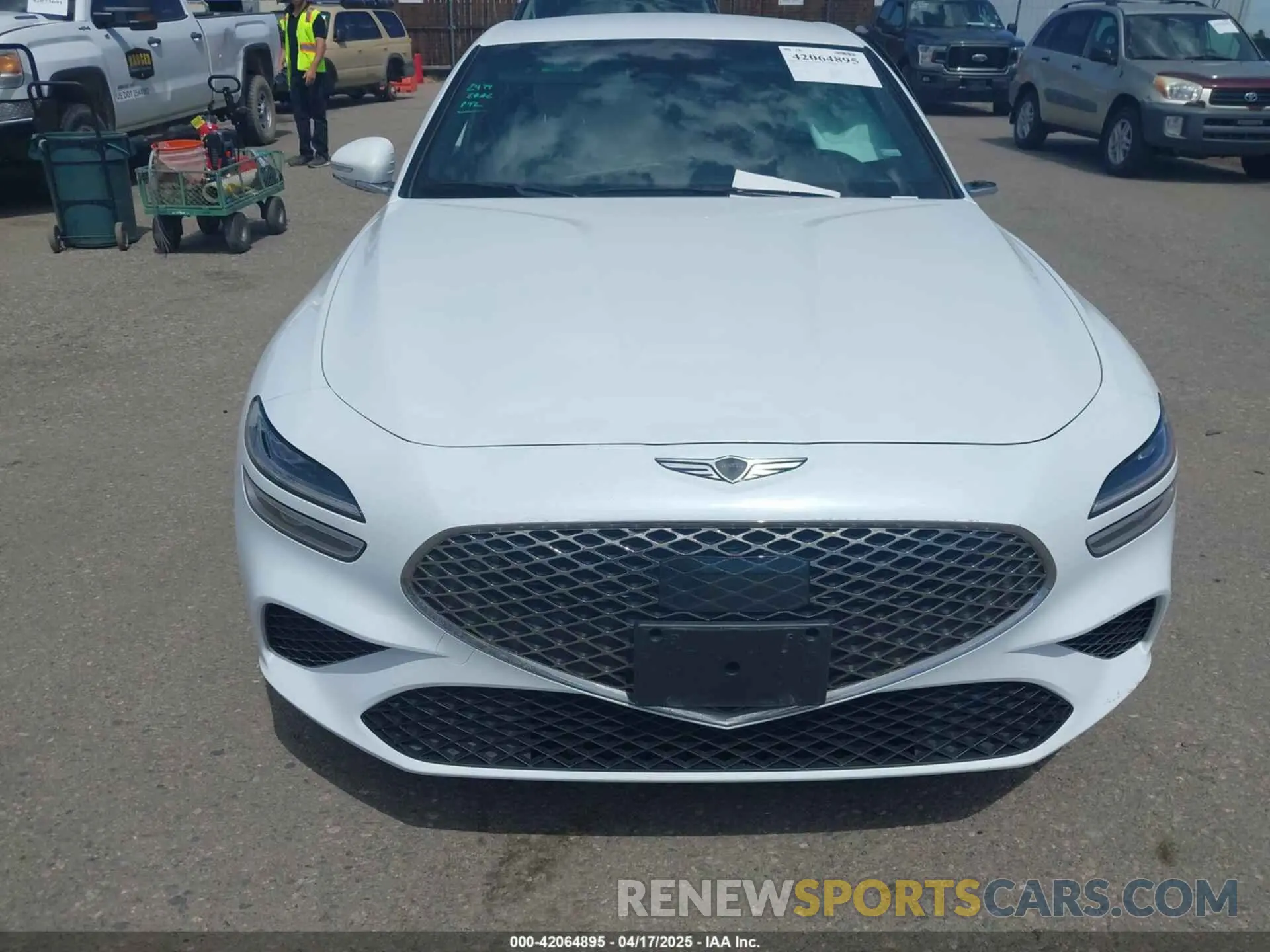 12 Фотография поврежденного автомобиля KMTG34SC6SU155525 GENESIS G70 2025