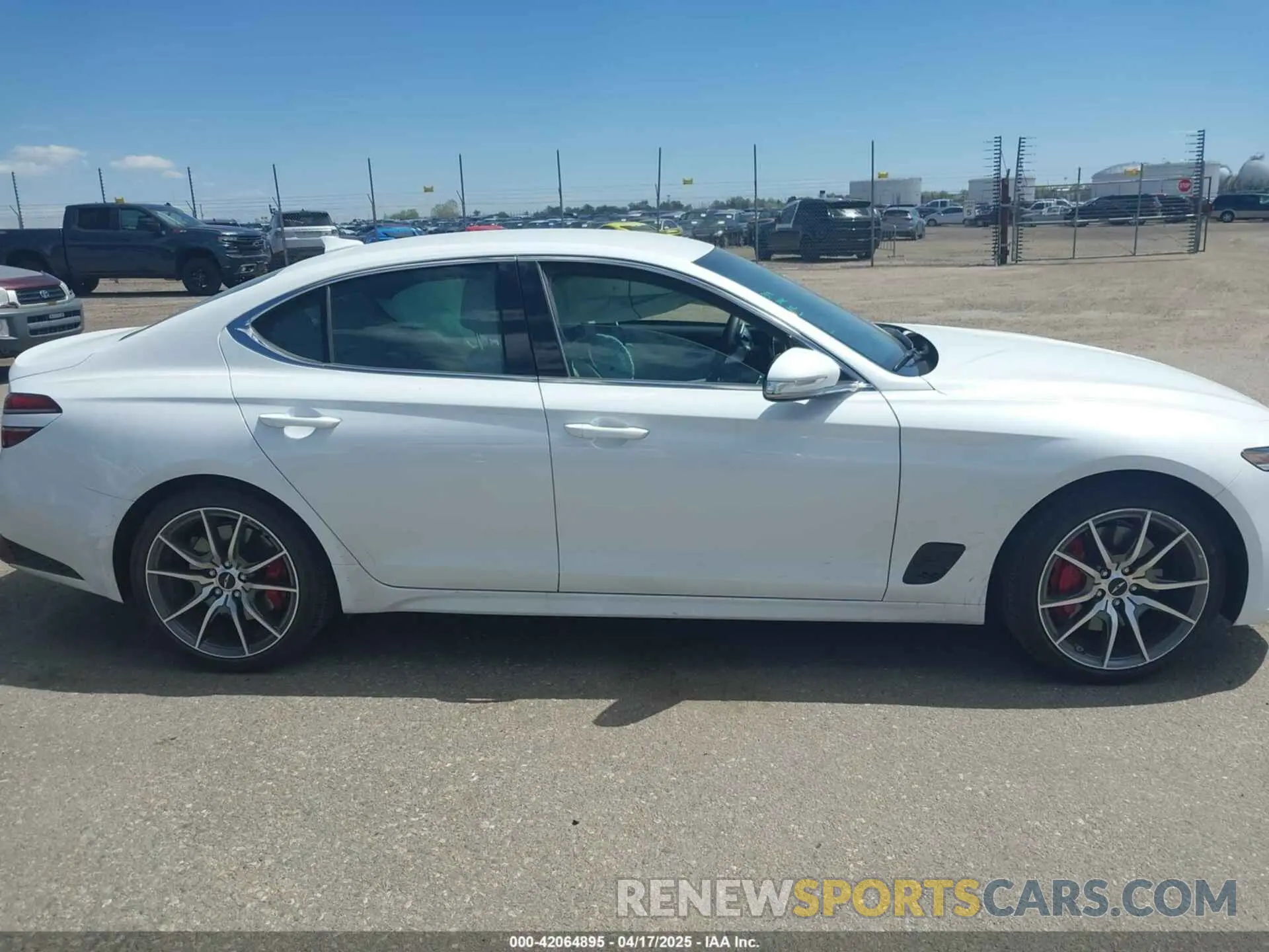13 Фотография поврежденного автомобиля KMTG34SC6SU155525 GENESIS G70 2025