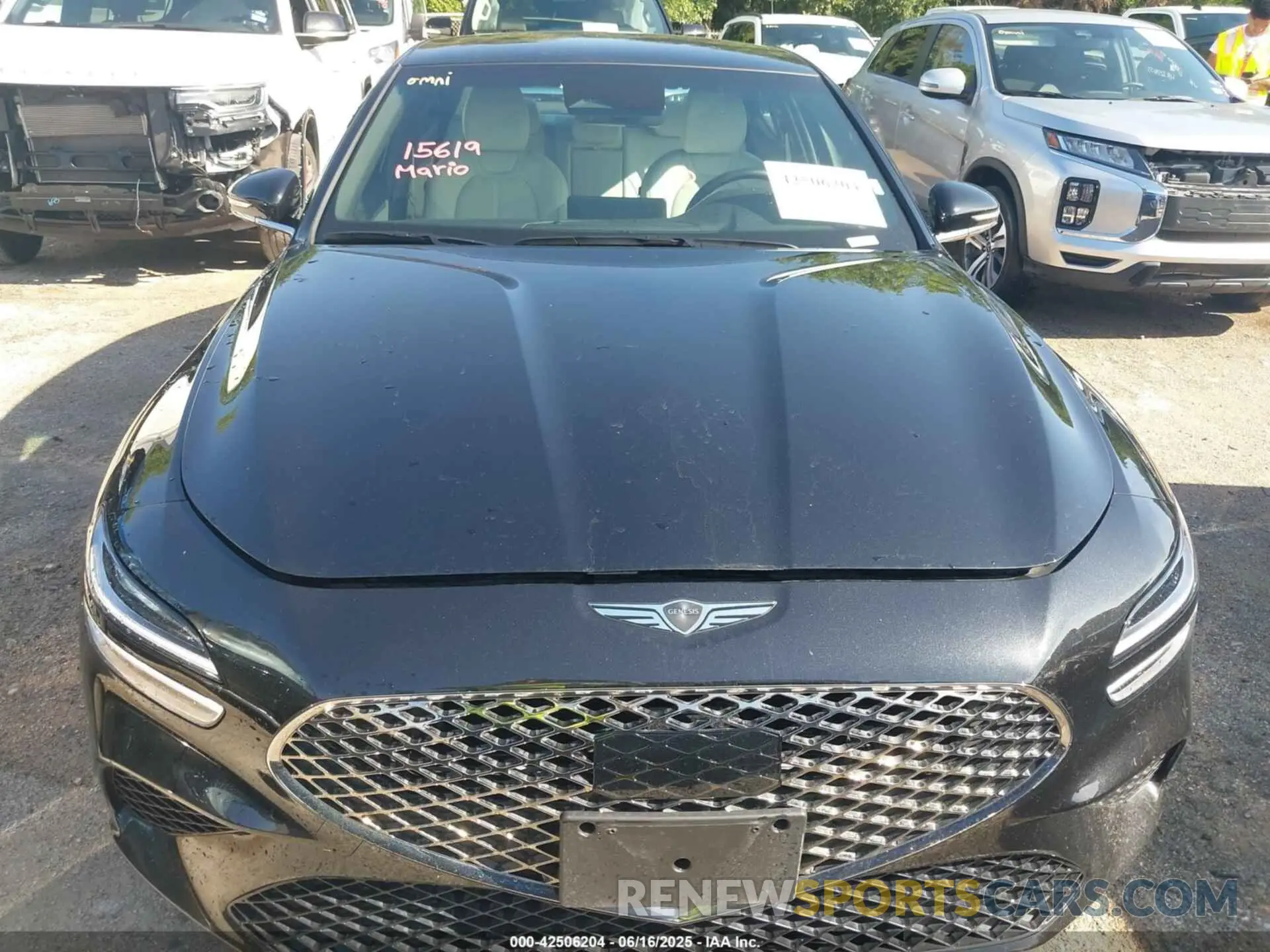 12 Фотография поврежденного автомобиля KMTG34SC9SU153977 GENESIS G70 2025