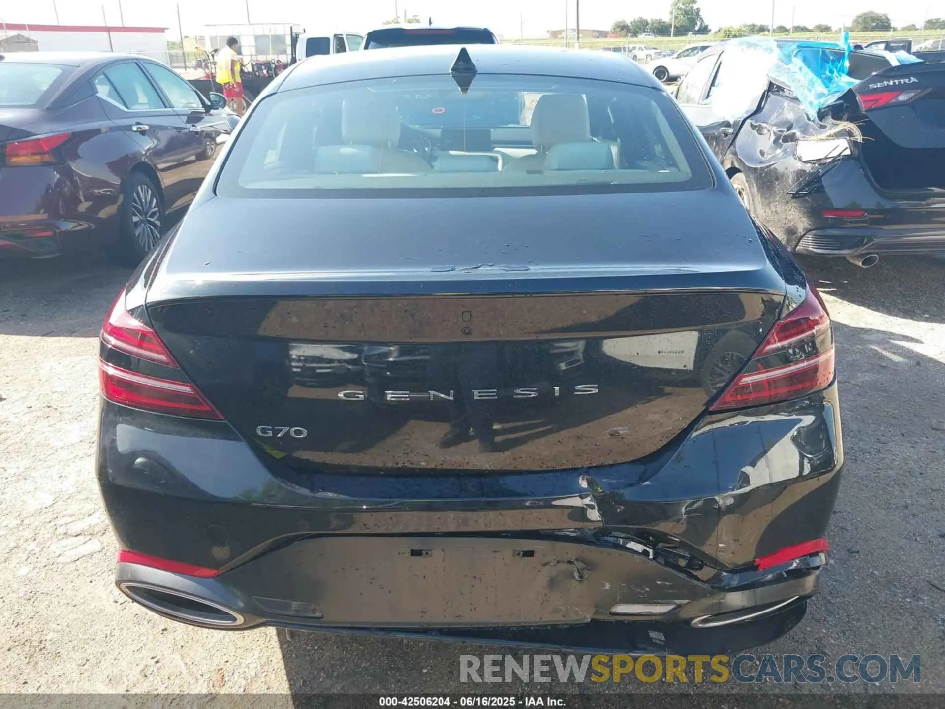 16 Фотография поврежденного автомобиля KMTG34SC9SU153977 GENESIS G70 2025