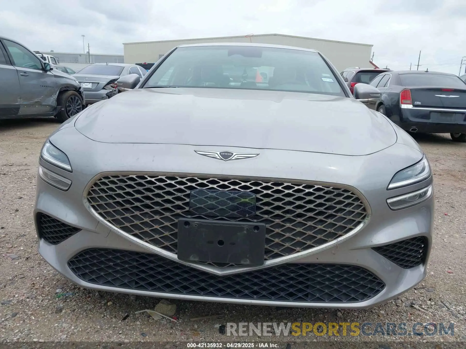 12 Фотография поврежденного автомобиля KMTG34SCXSU148223 GENESIS G70 2025