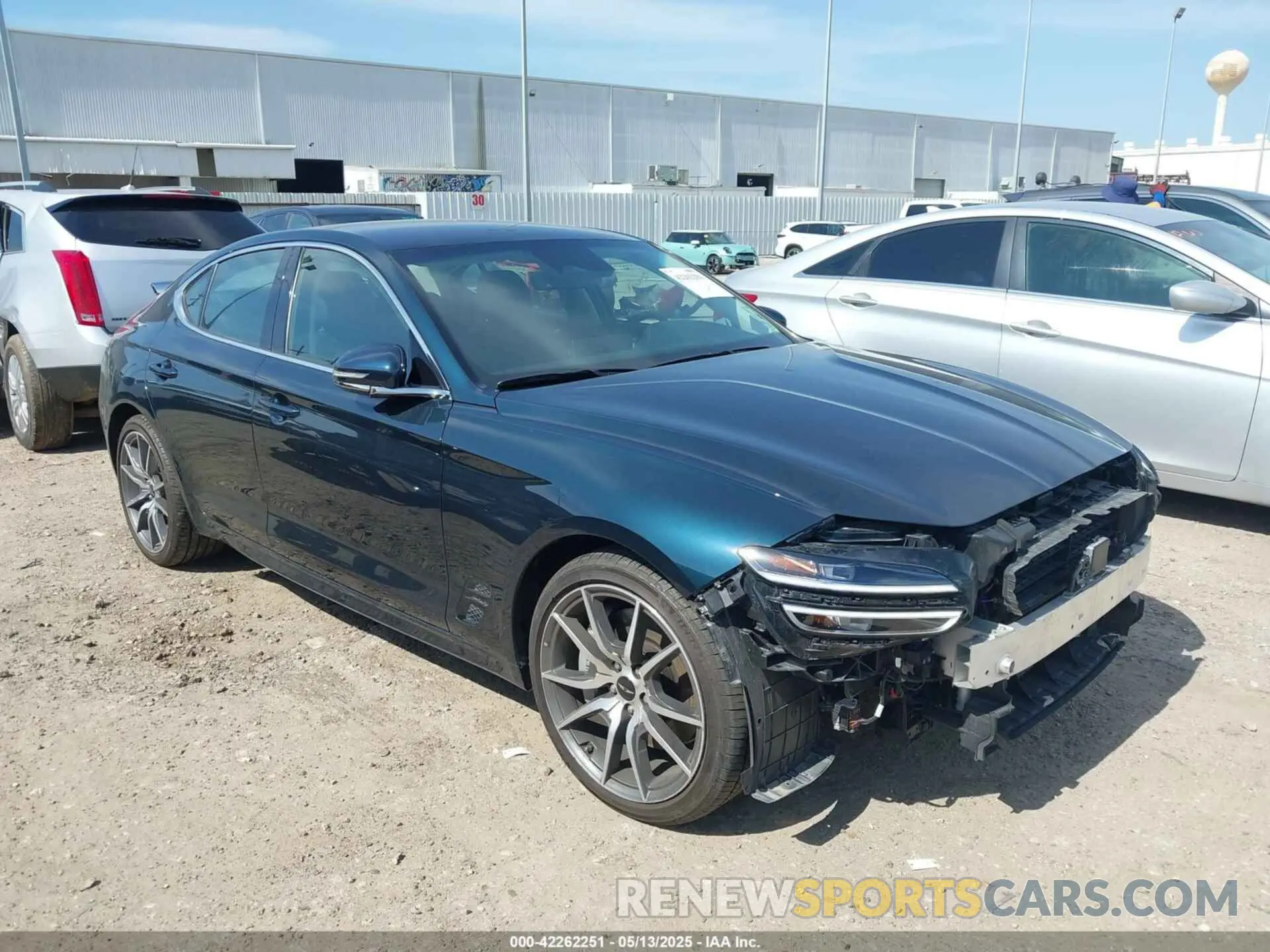 1 Фотография поврежденного автомобиля KMTG34SCXSU154023 GENESIS G70 2025