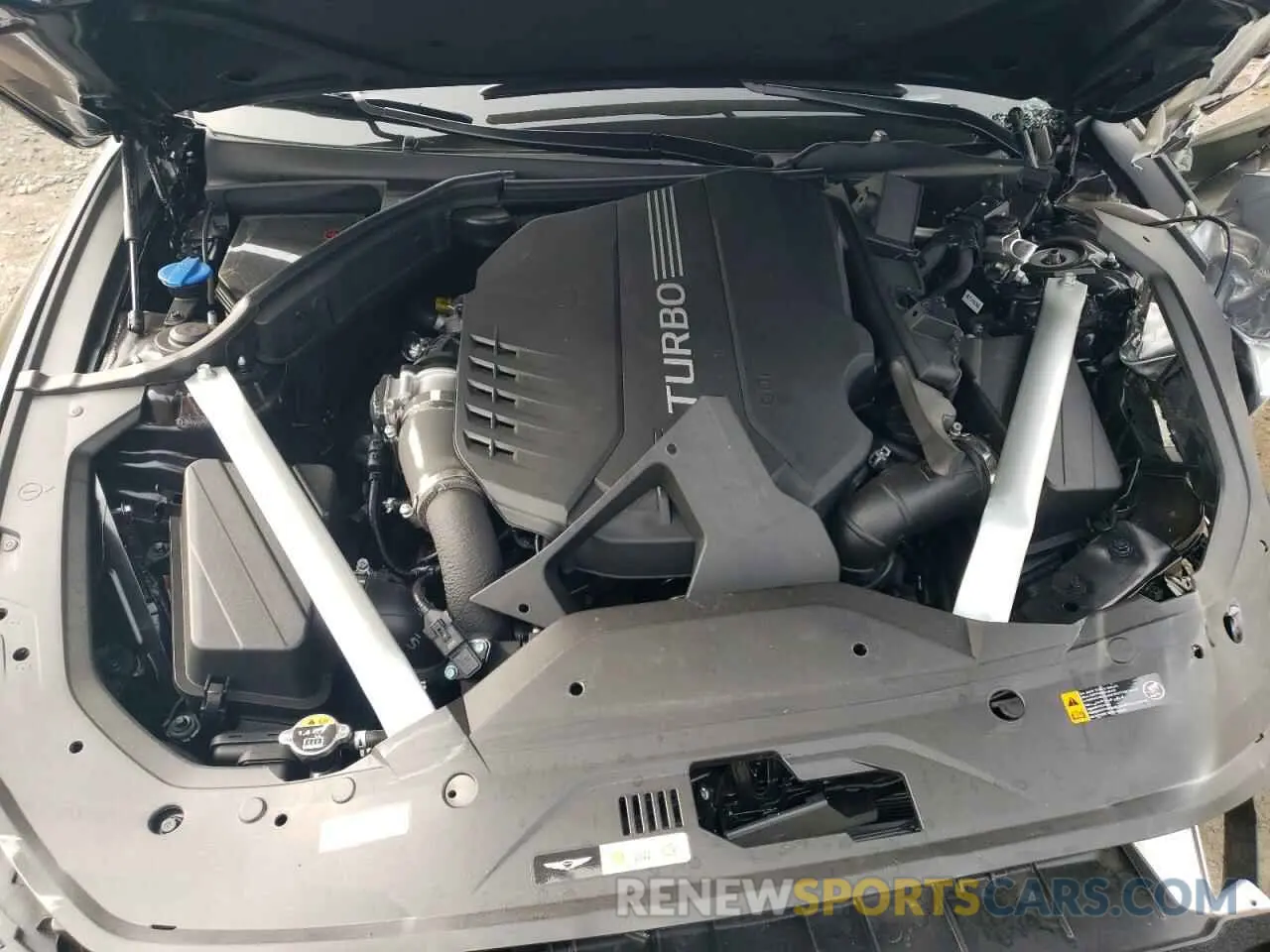 11 Photograph of a damaged car KMTG54SEXSU147388 GENESIS G70 2025