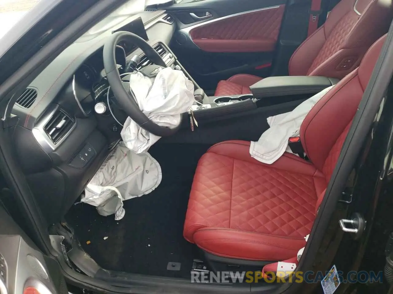 7 Photograph of a damaged car KMTG54SEXSU147388 GENESIS G70 2025