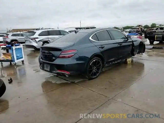 14 Photograph of a damaged car KMTG34TA1NU098488 GENESIS G70 BASE 2022