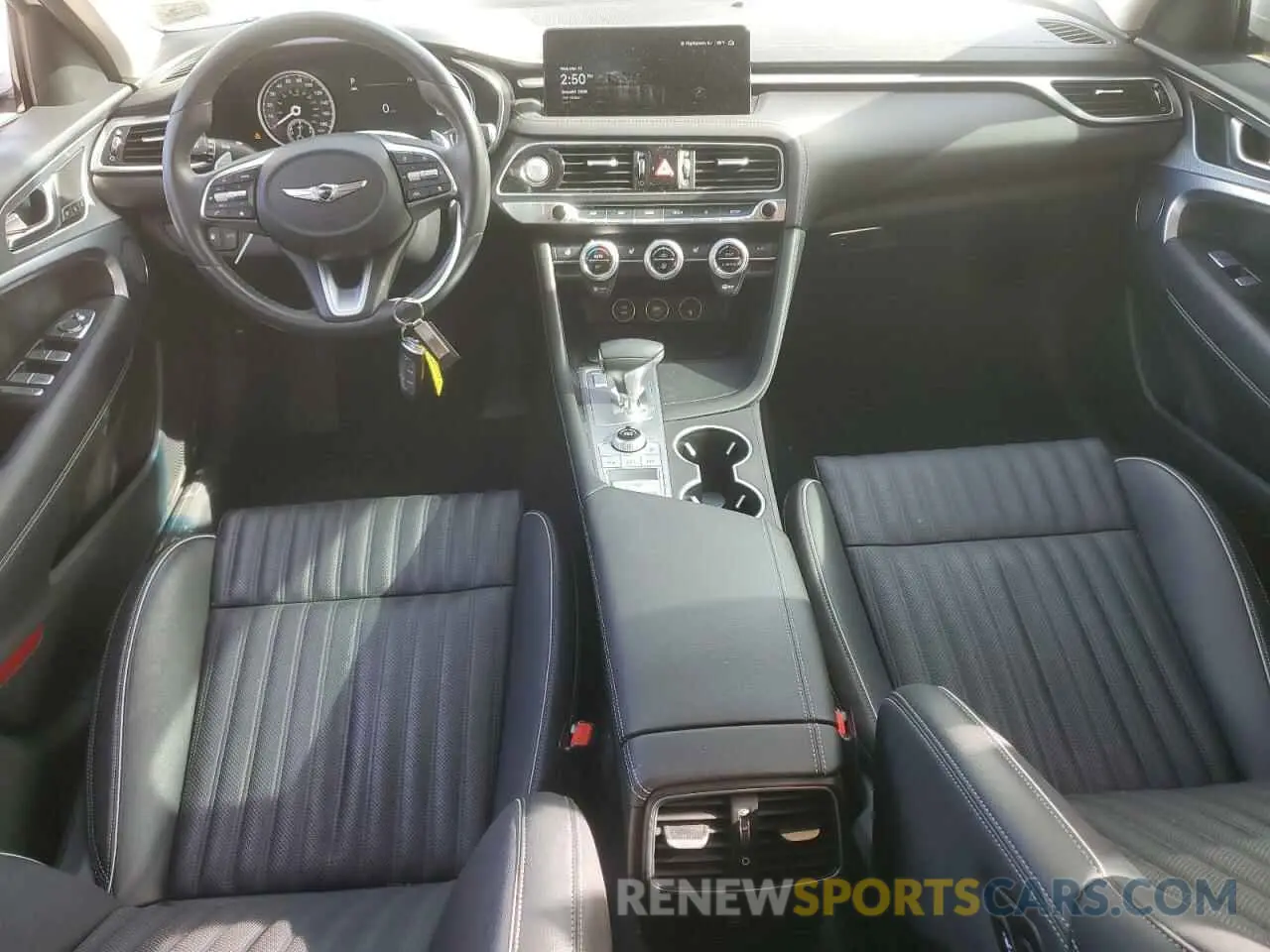 8 Photograph of a damaged car KMTG34TA1NU103382 GENESIS G70 BASE 2022