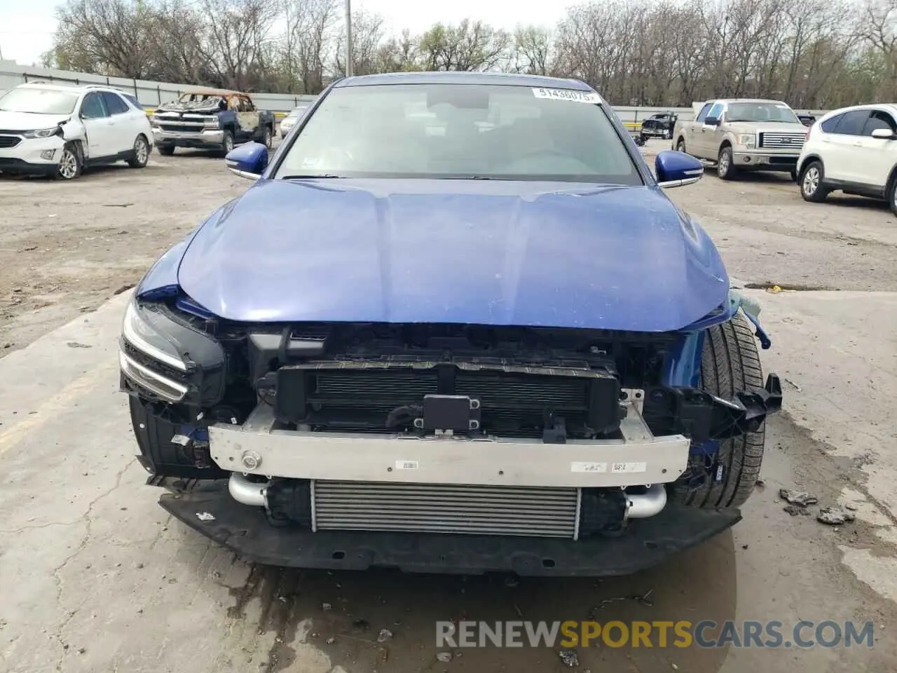 5 Photograph of a damaged car KMTG34TA2NU087158 GENESIS G70 BASE 2022