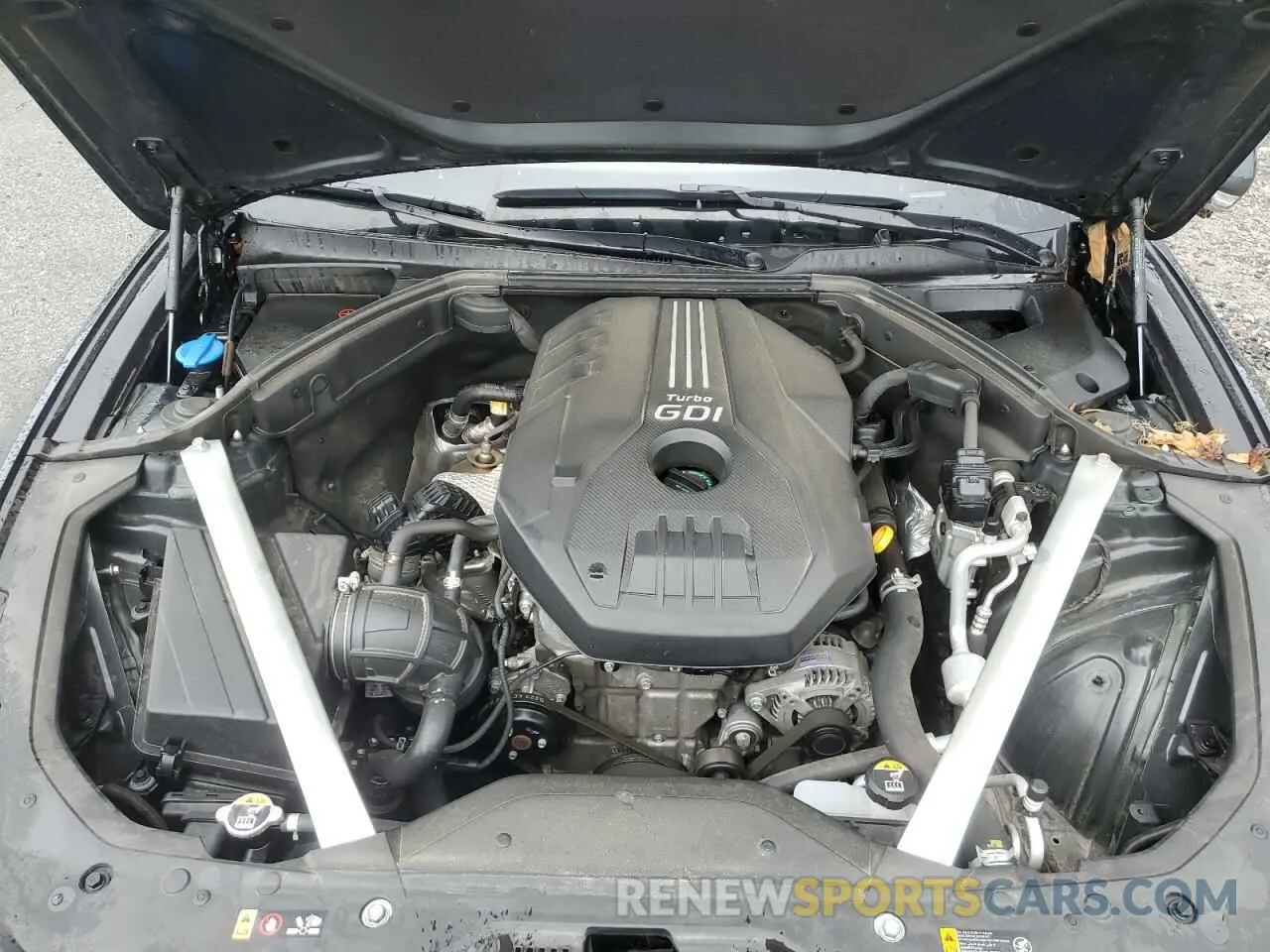 11 Photograph of a damaged car KMTG34TA2NU089590 GENESIS G70 BASE 2022