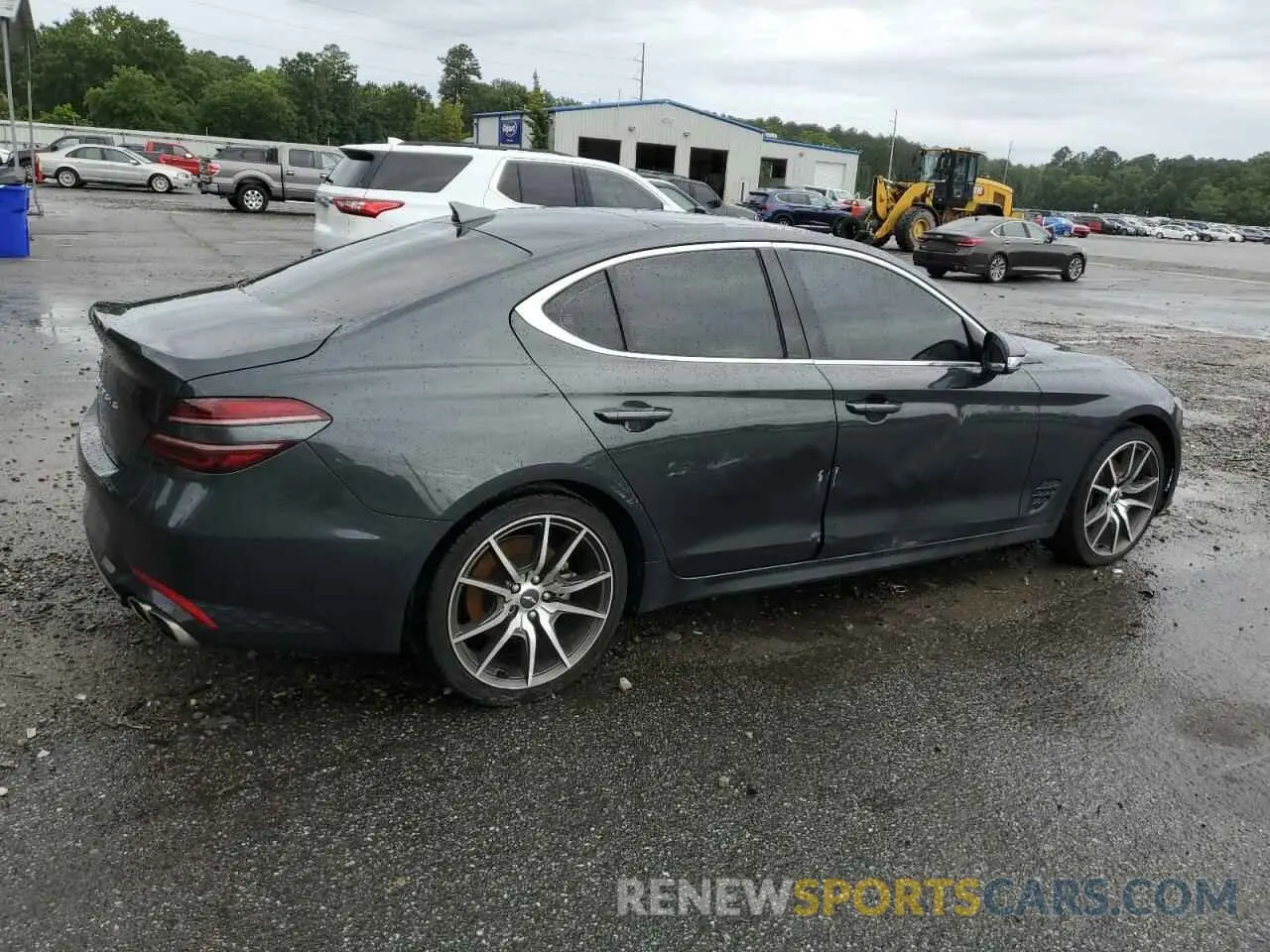 3 Photograph of a damaged car KMTG34TA2NU089590 GENESIS G70 BASE 2022