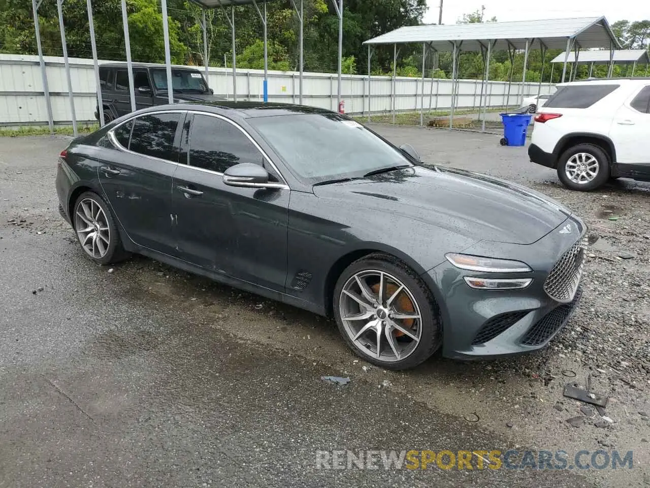 4 Photograph of a damaged car KMTG34TA2NU089590 GENESIS G70 BASE 2022